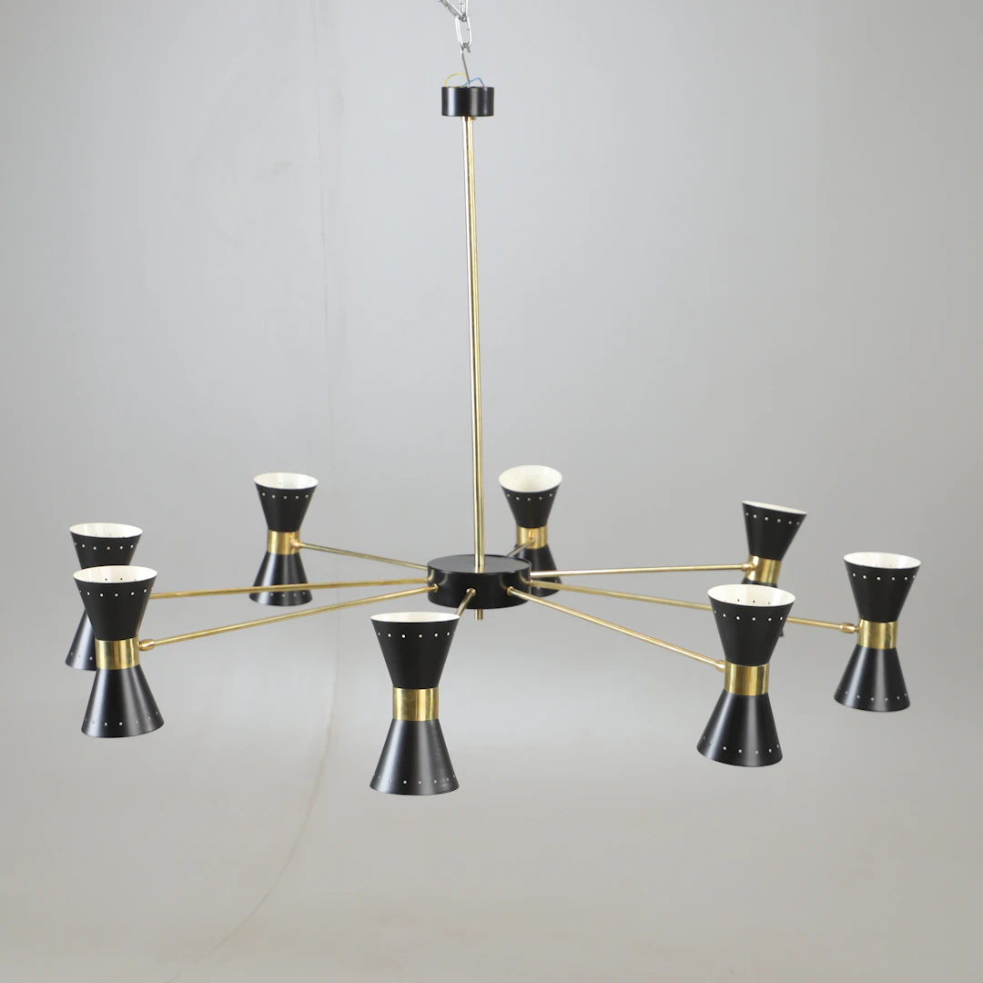 TAKLAMPA, "Diablo chandelier", Luci Progetti, Parma, Italien, samtida.