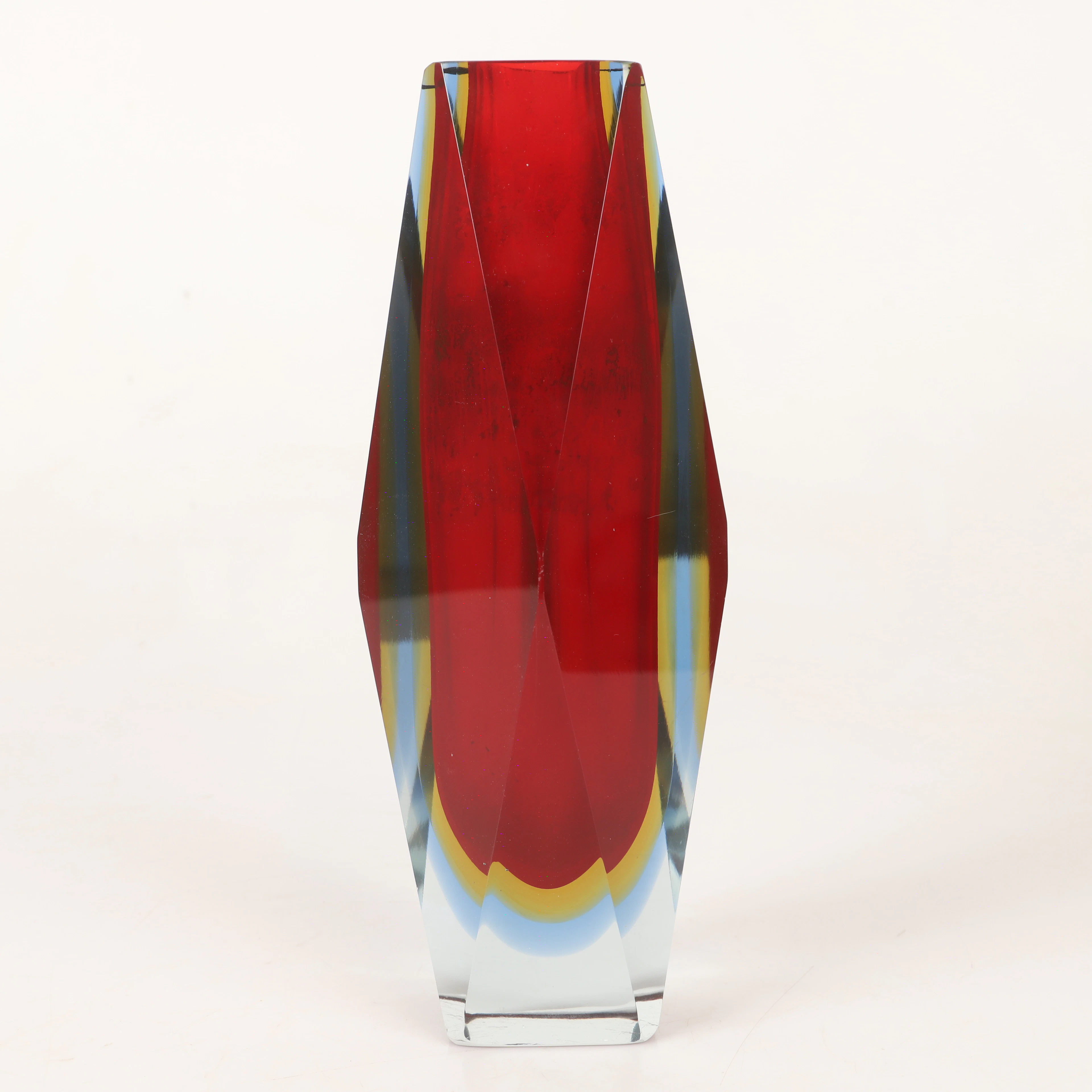 FLAVIO POLI. Troligtvis. Vas, glas, Mandruzzato, Murano, Italien.