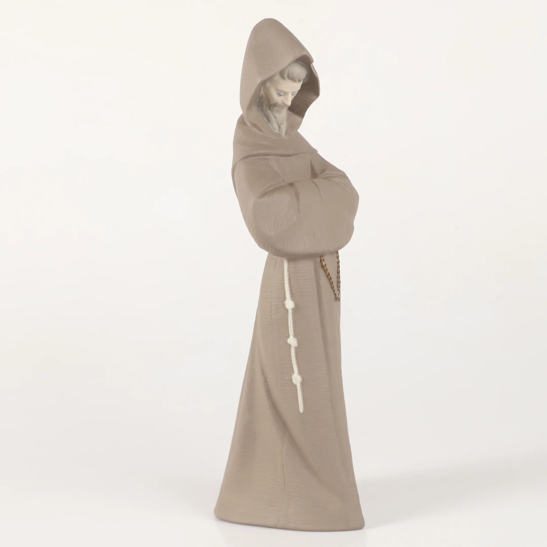 FIGURIN, munk, porslin, Lladro, Spanien.