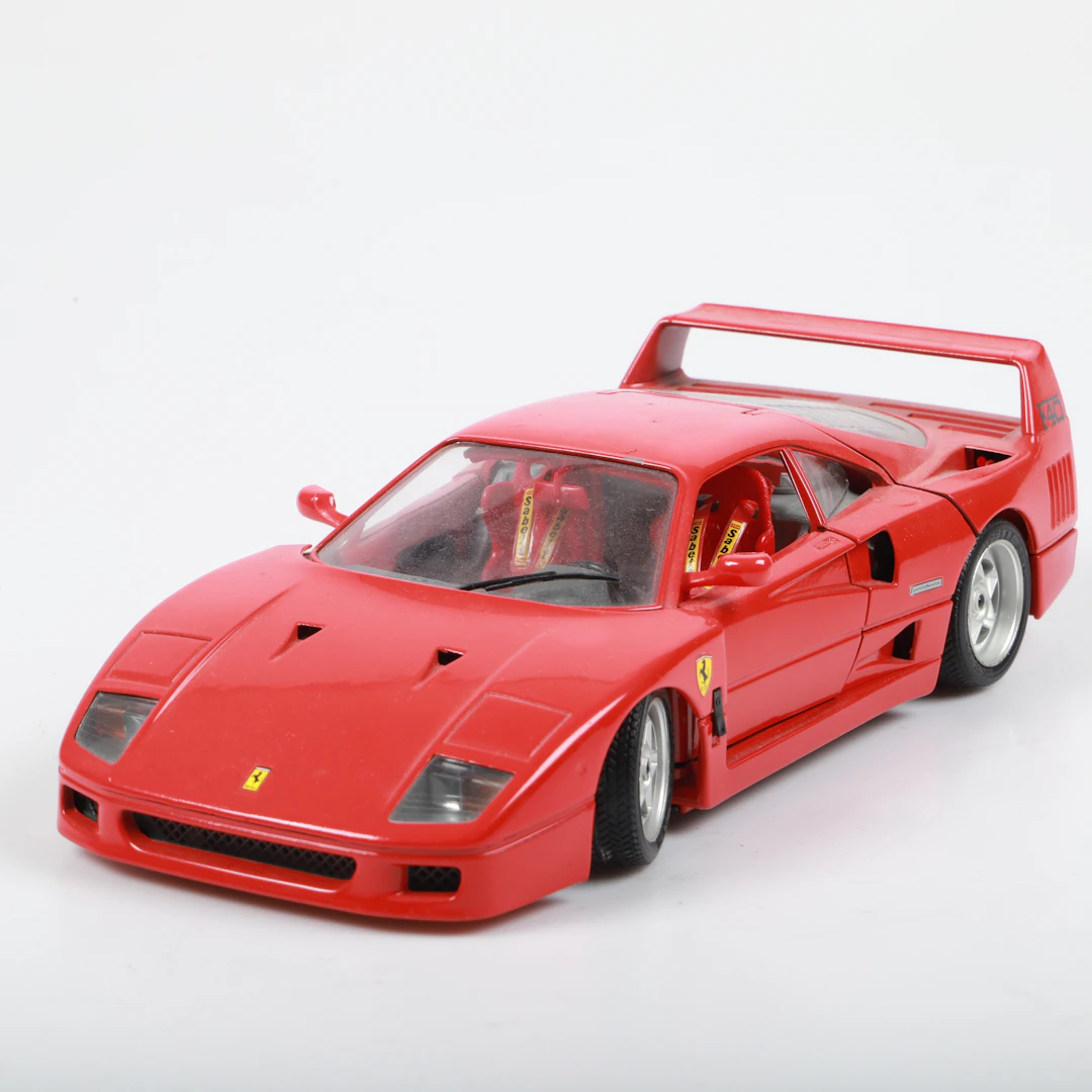 MODELLBIL, Ferrari, F40, Burago, Italien.