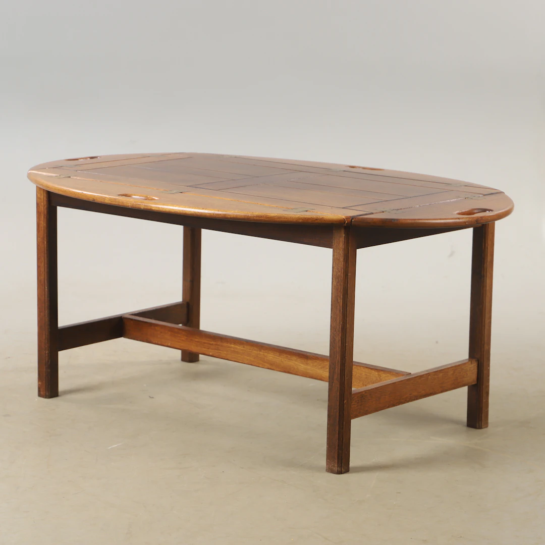 SOFFBORD, s. k. butlers tray, mahogny, engelsk stil.