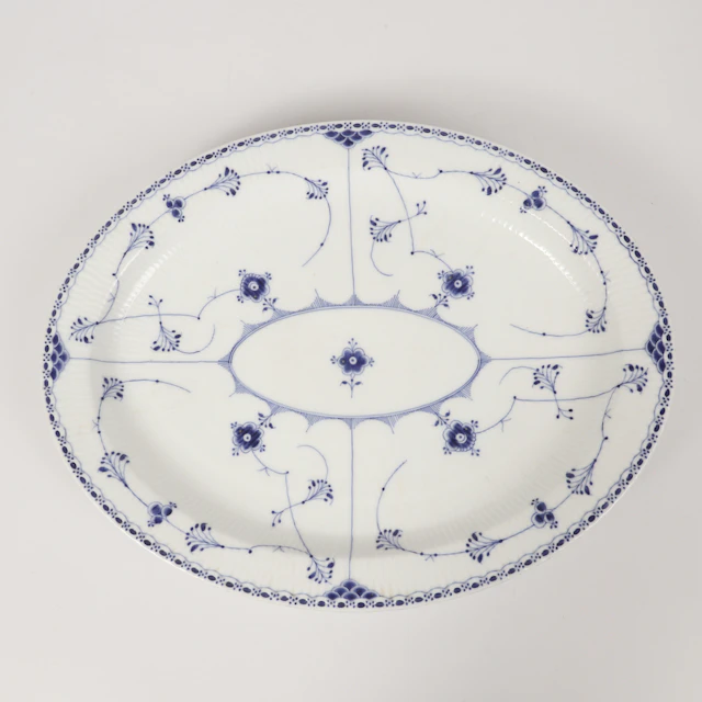 SERVERINGSFAT, "Musselmalet", modell 535, Royal Copenhagen, Danmark, 1894-1900.