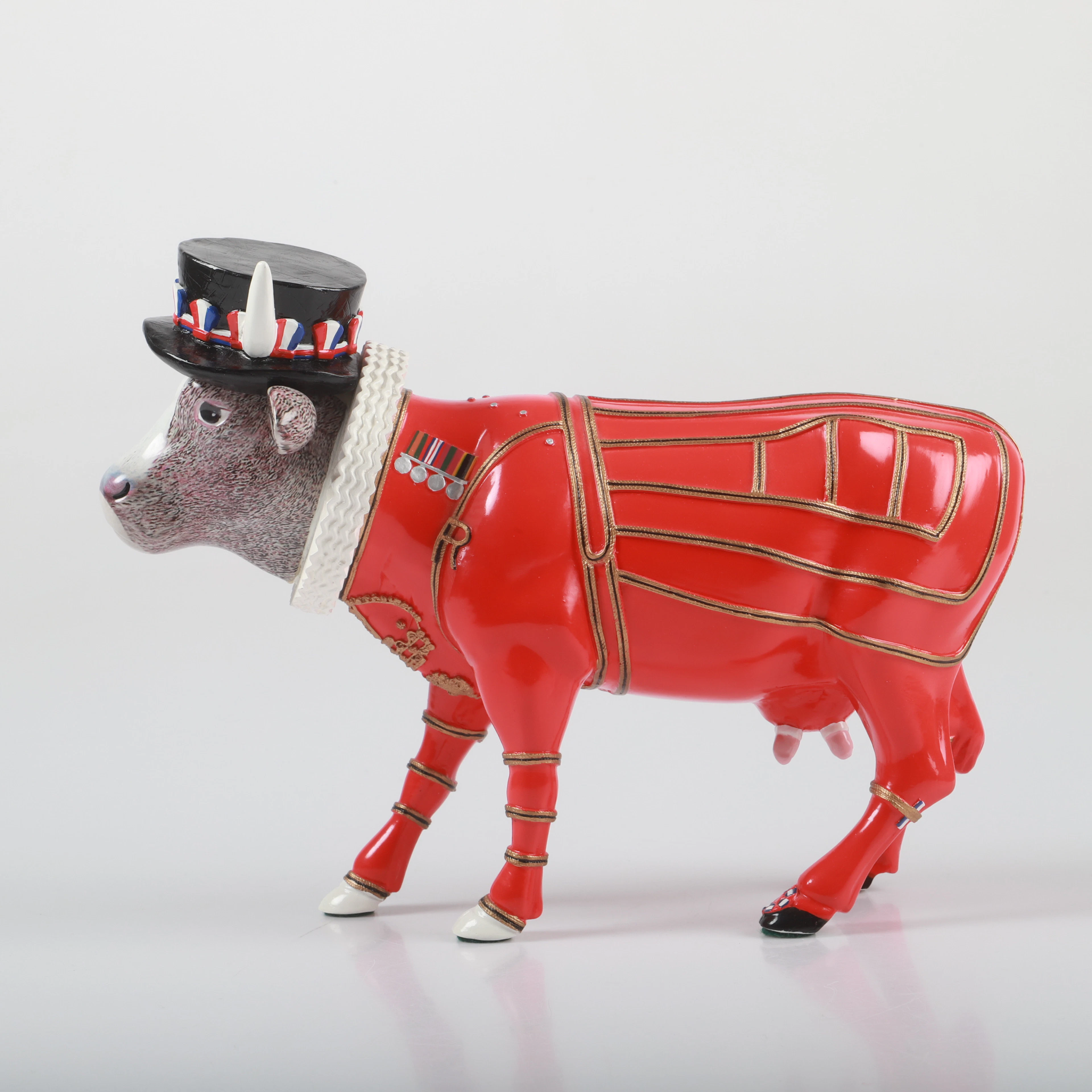 STEVE FINLEY. Skulptur, "Beefeater-It ain´t natural", konstmassa