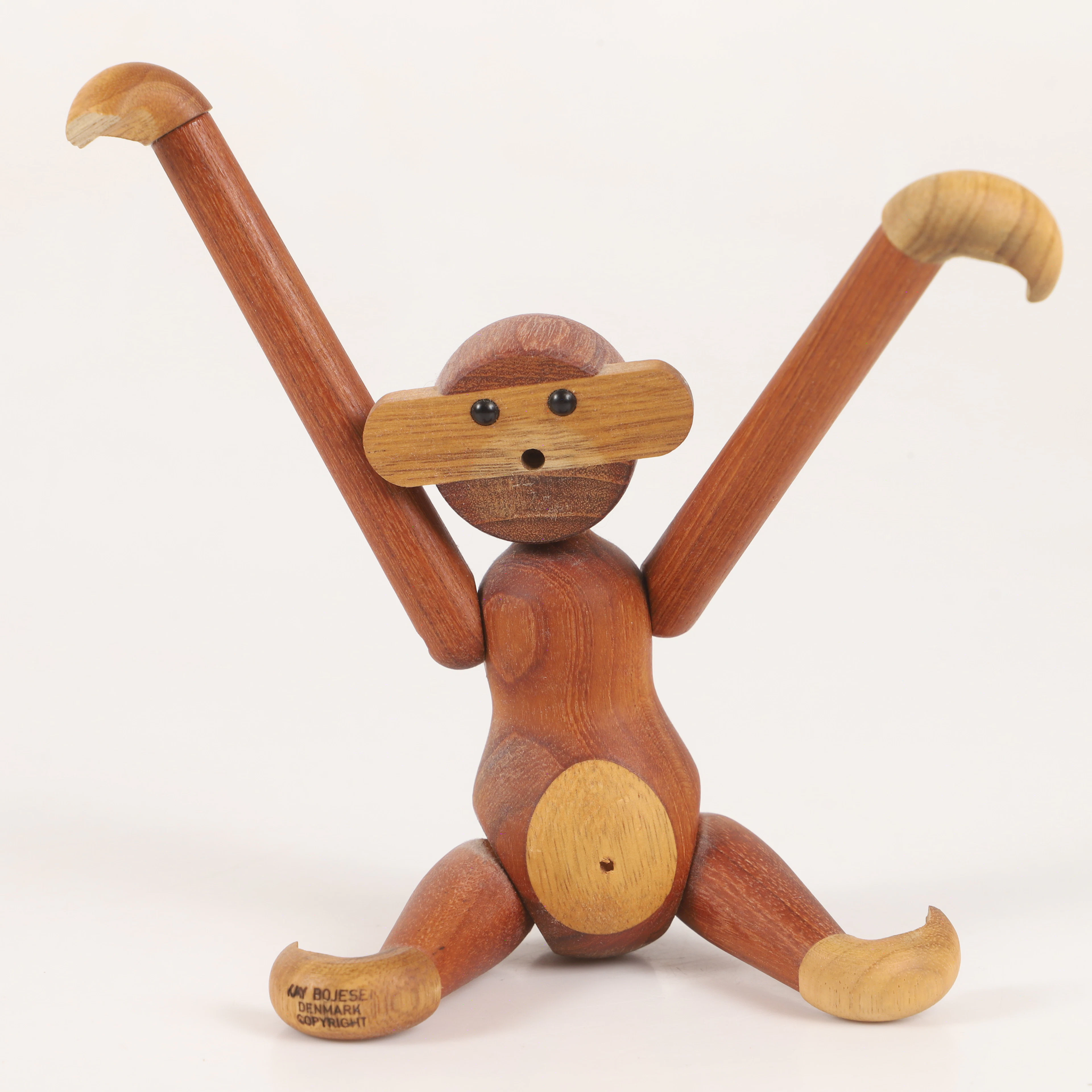 KAY BOJESEN. Figurin, apa, Danmark, brännmärkt.