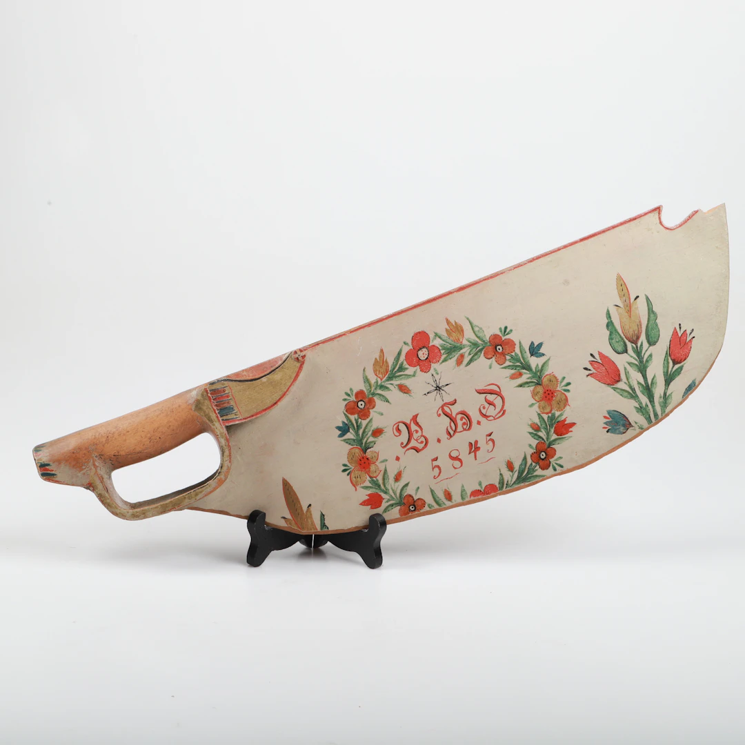 SKÄKTKNIV, allmoge, 1800-tal.