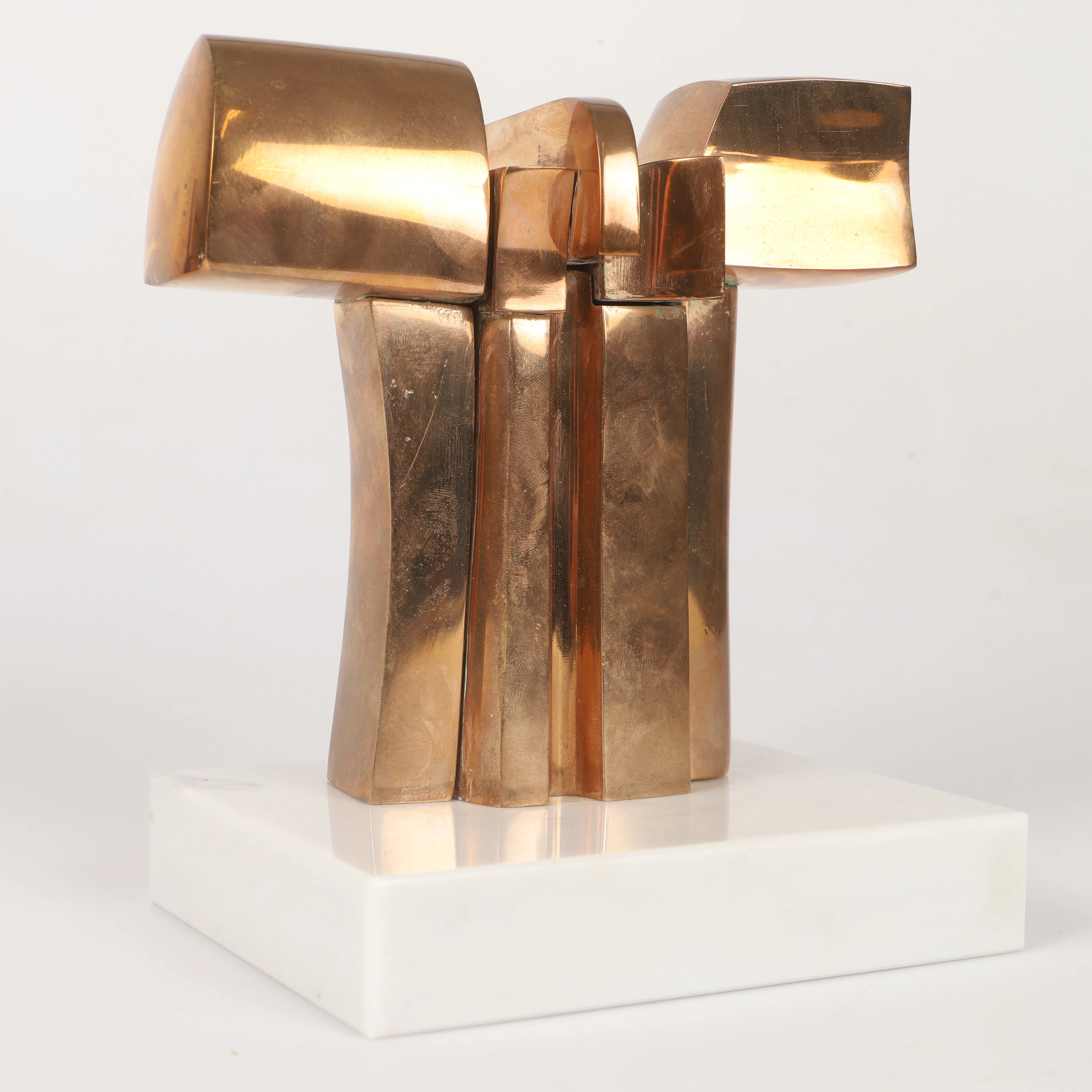 JOSÉ-LUIS SANCHEZ (1926-2018). Skulptur, abstrakt komposition, "Leviatan"