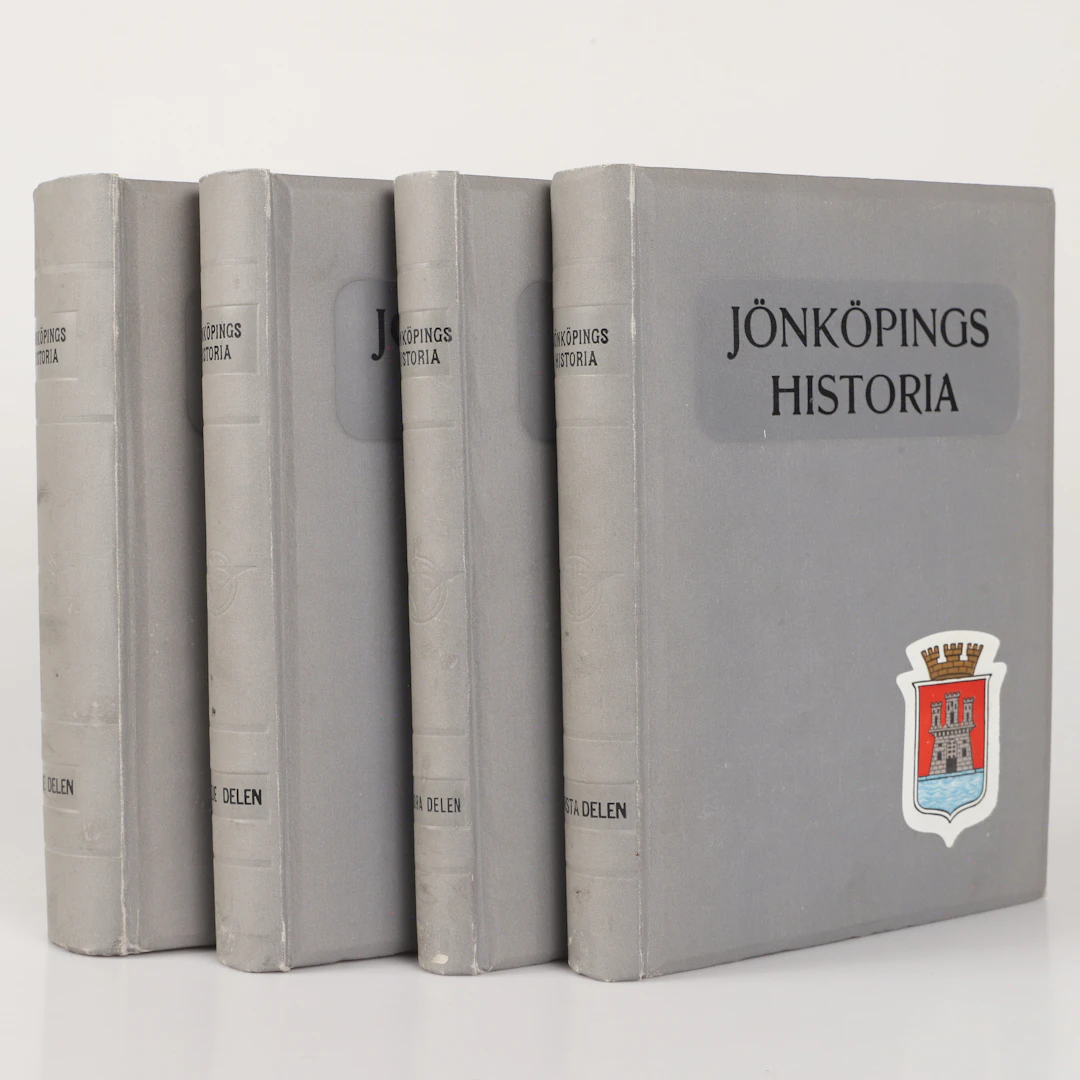 BÖCKER, 4 stycken, Jönköpings historia, Richards aktiebolags förlag