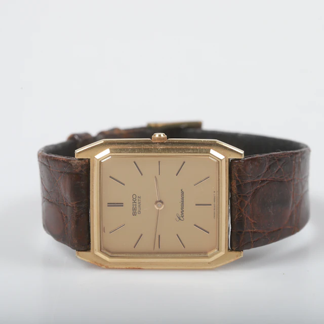 ARMBANDSUR, Seiko Connaisseur, förgyllt stål.
