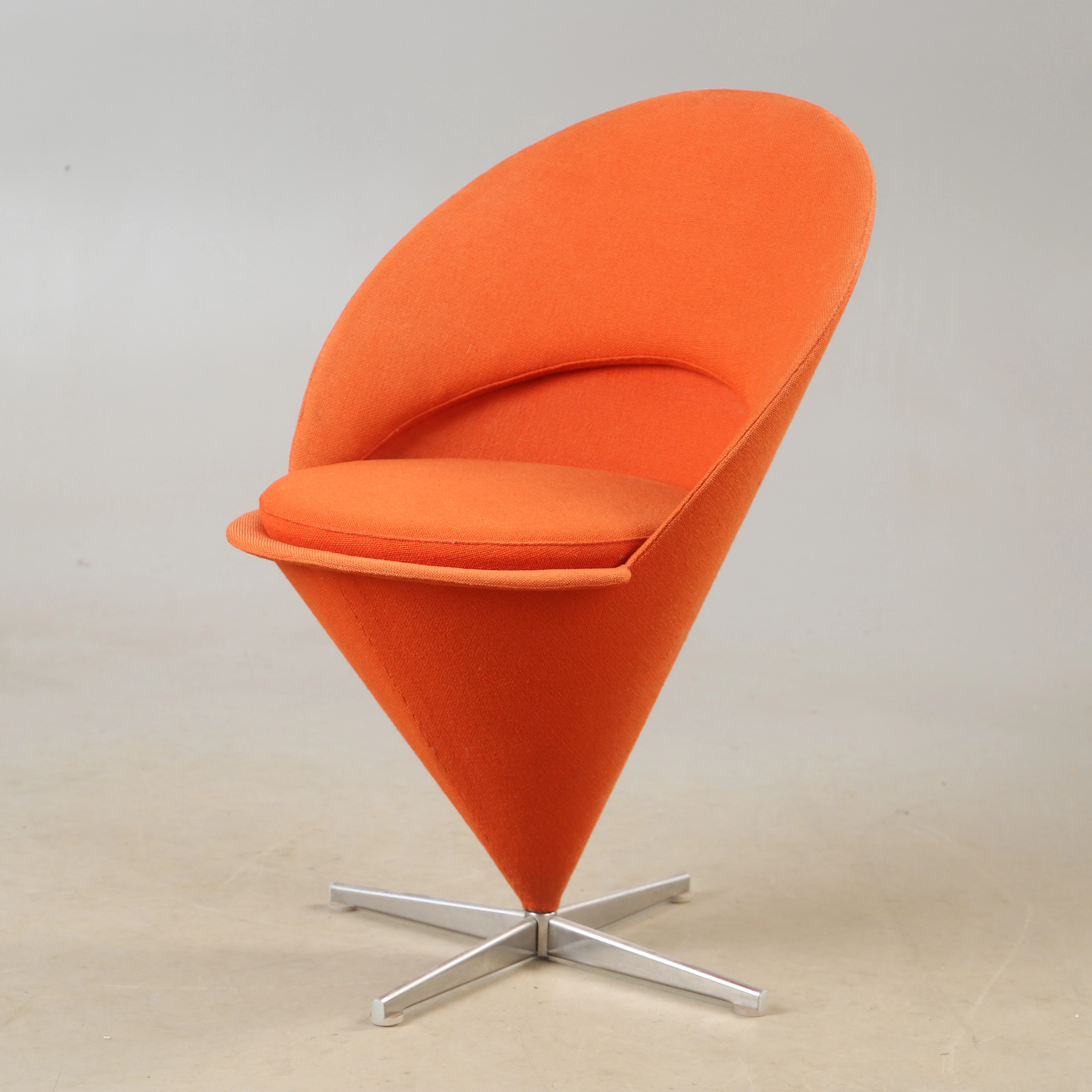 VERNER PANTON. Stol, "Cone chair", Danmark 1900-talets andra hälft.