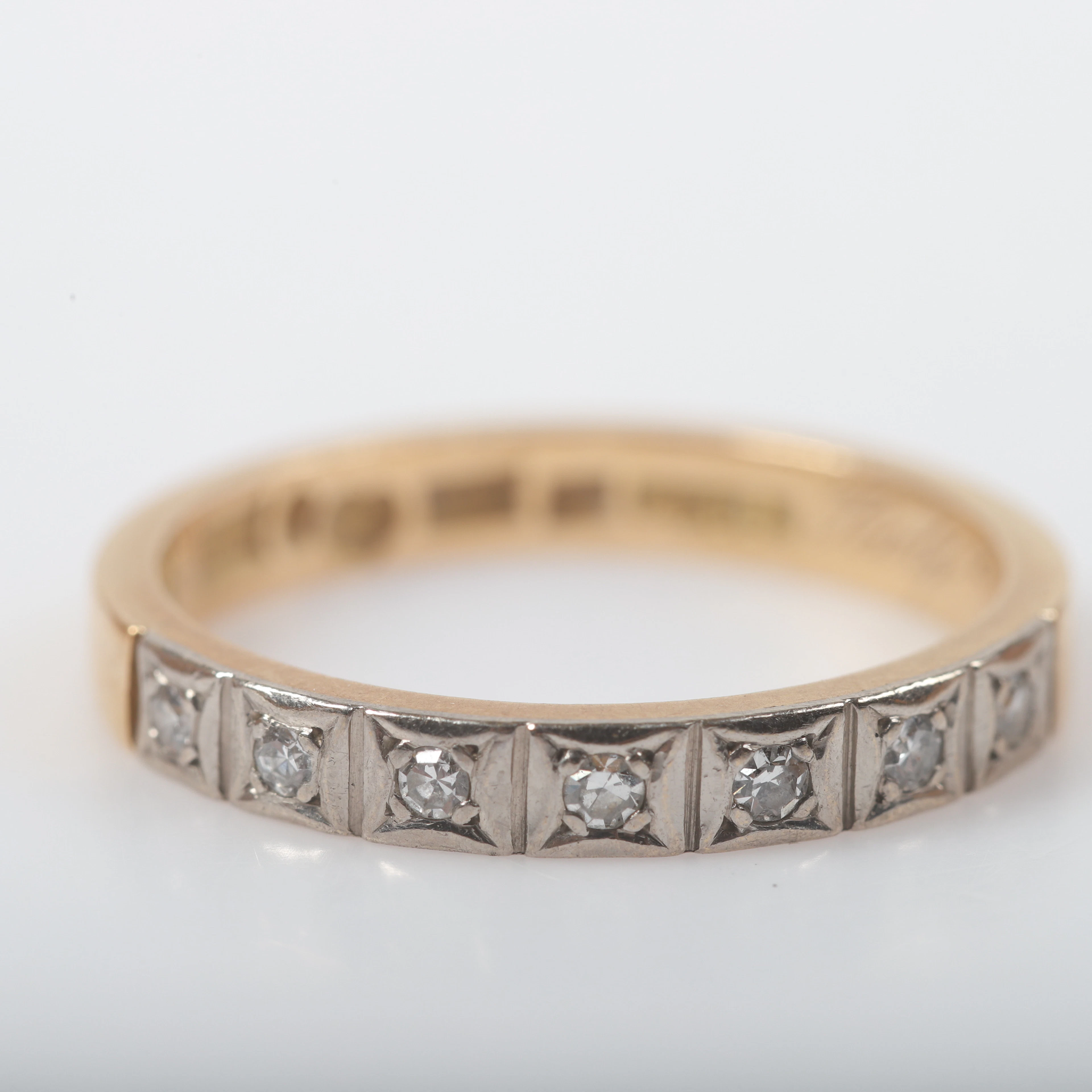 ALLIANSRING, 18 K guld.