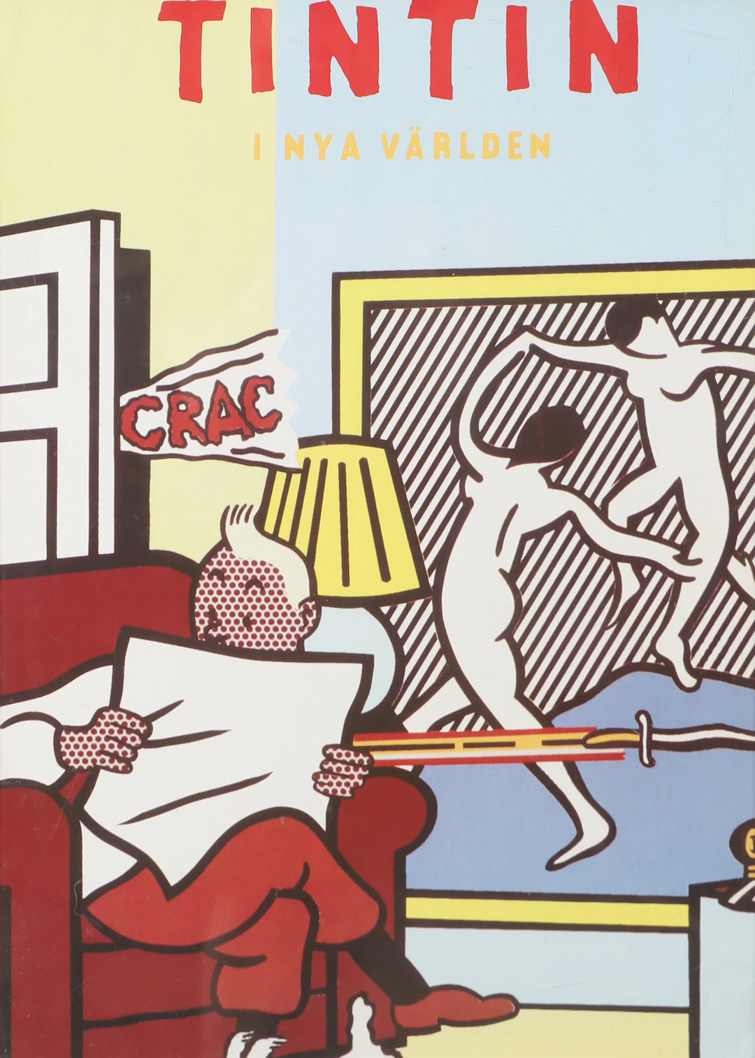 AFFISCH, "Tintin", Nya världen.