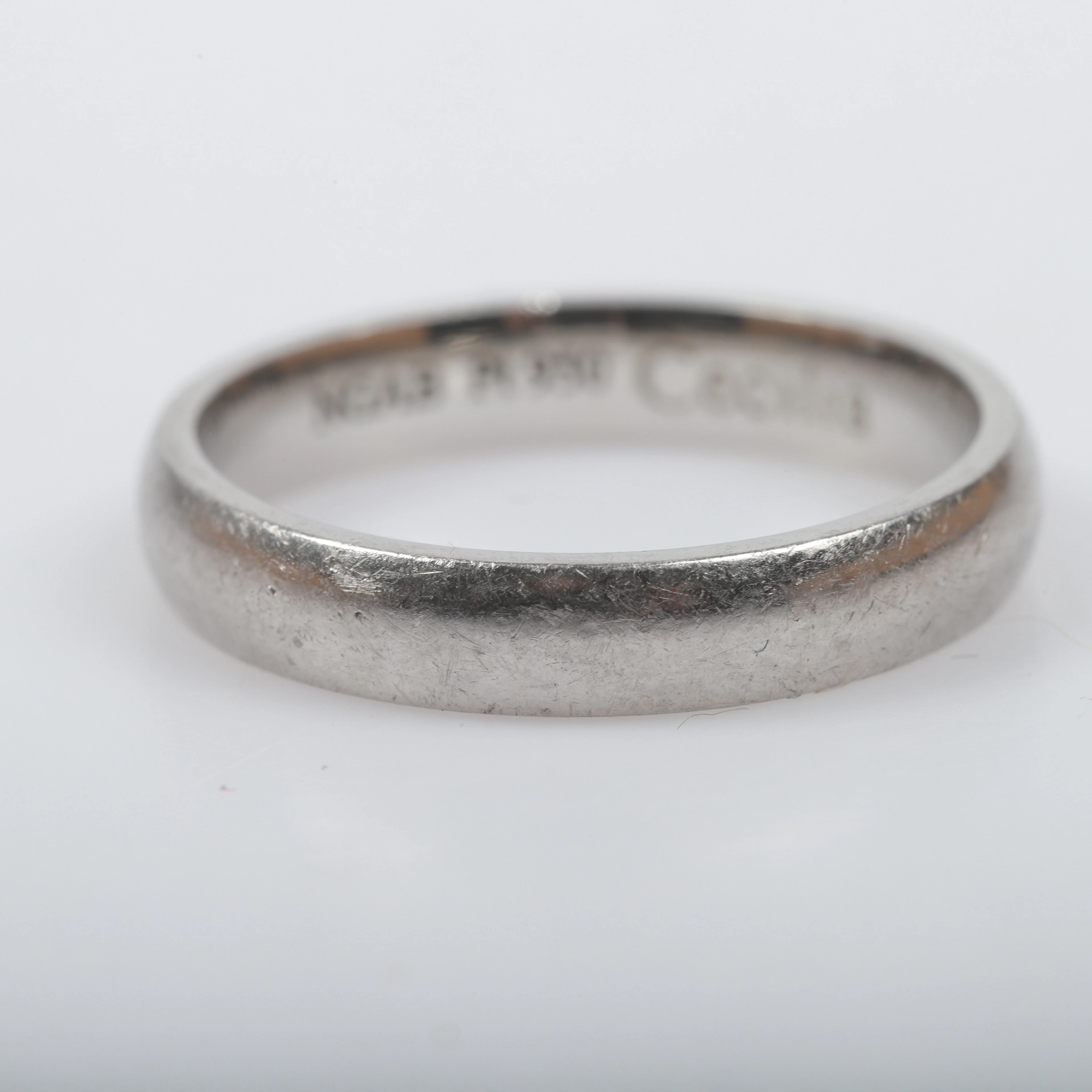 ALLIANSRING, platina 950.