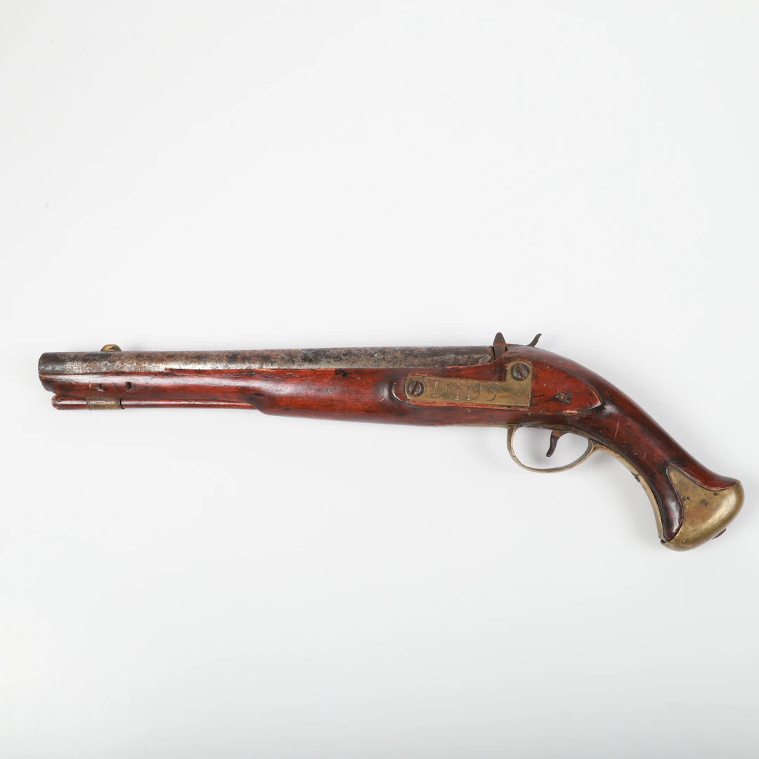 SLAGLÅSPISTOL, 1800-tal.
