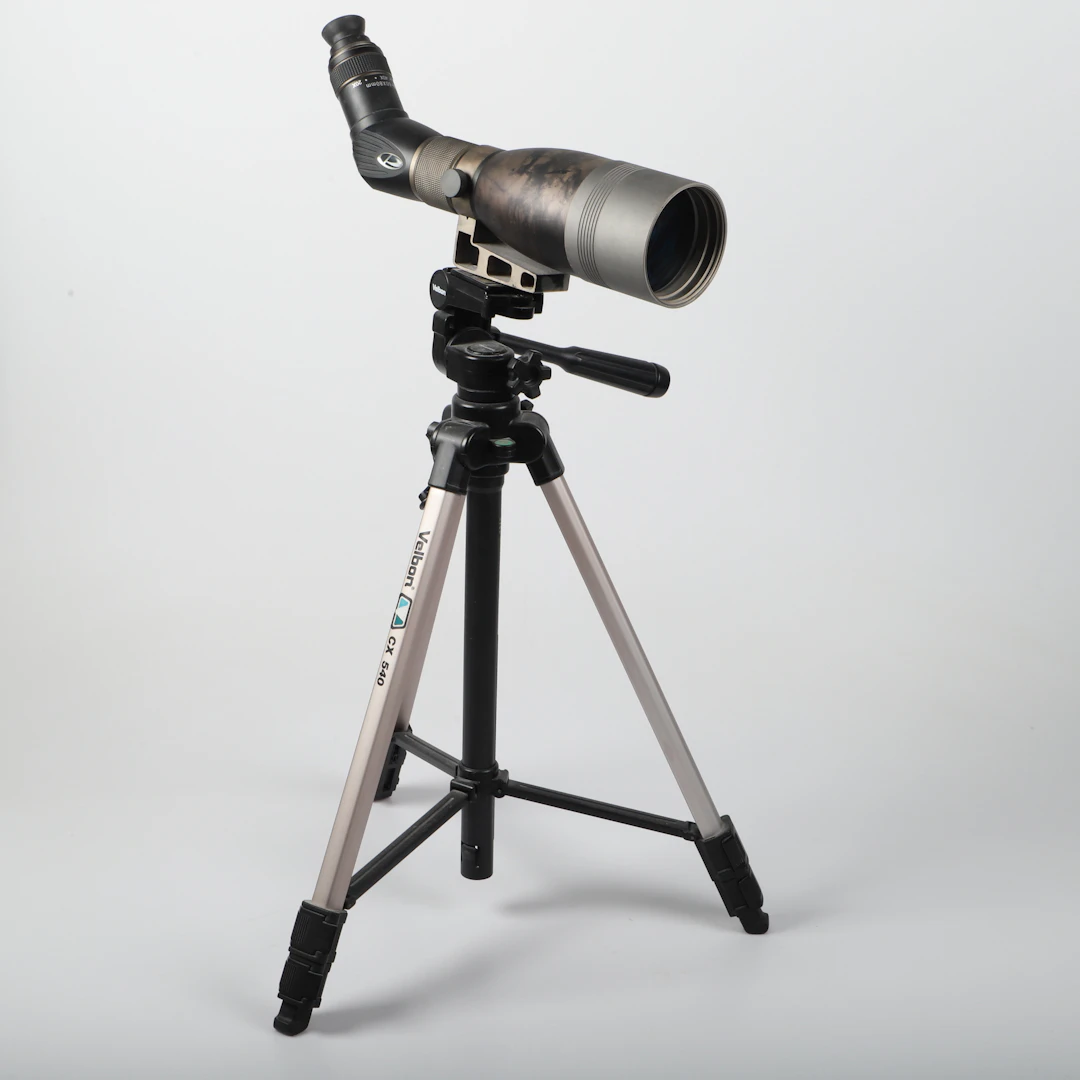 KIKARE MED STATIV, 20X-60X, 80mm, 1900-/2000-tal.