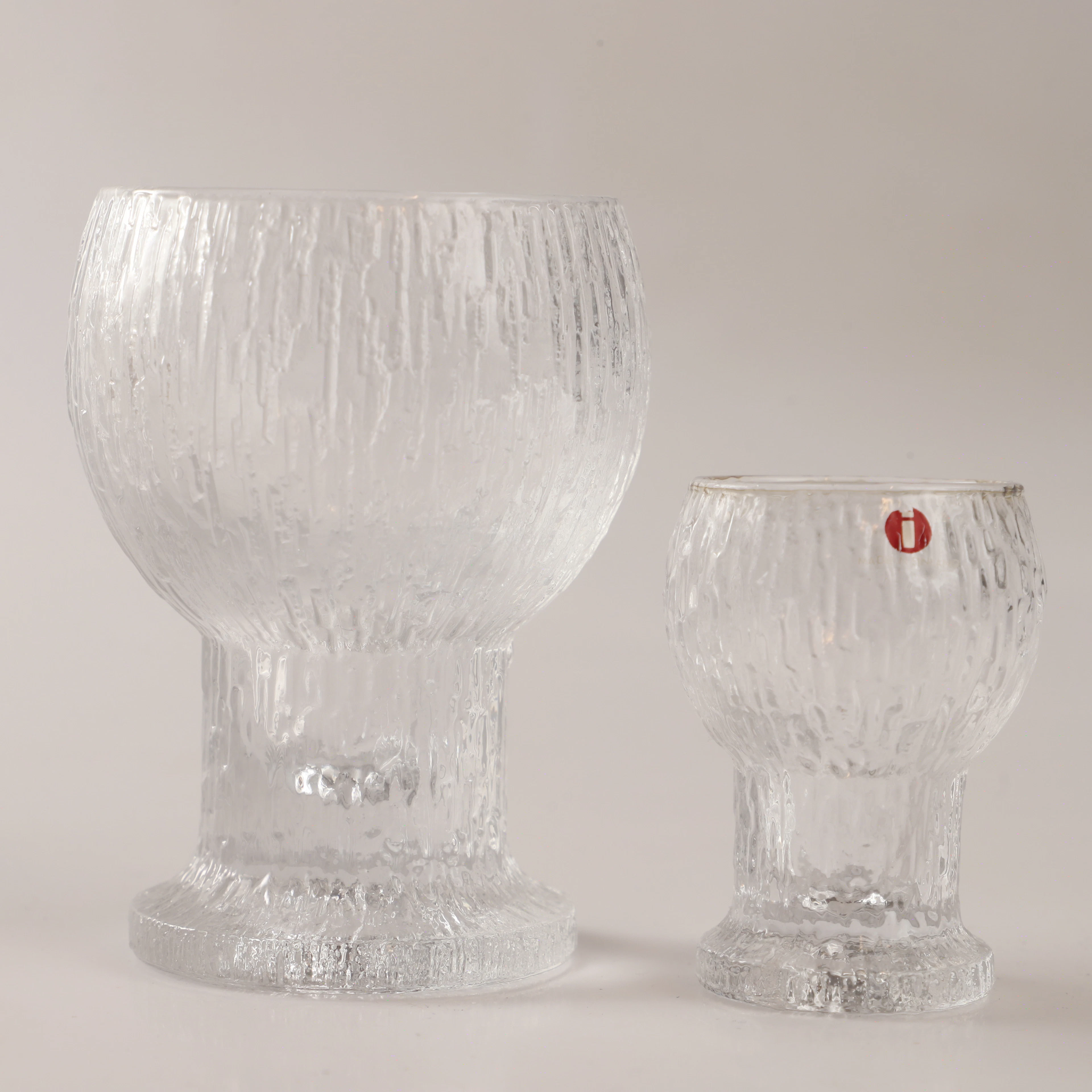 TIMO SARPANEVA. Glas, 15 stycken, "Kekkerit", Iittala, Finland.