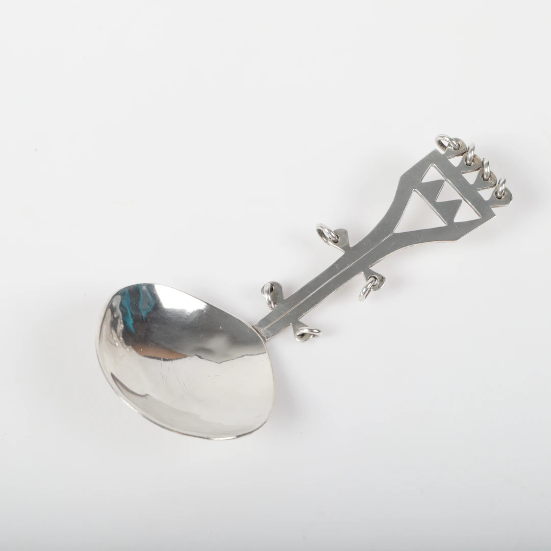 FRANK JUHLS. Supsked, silver, Kautokeino, Norge.