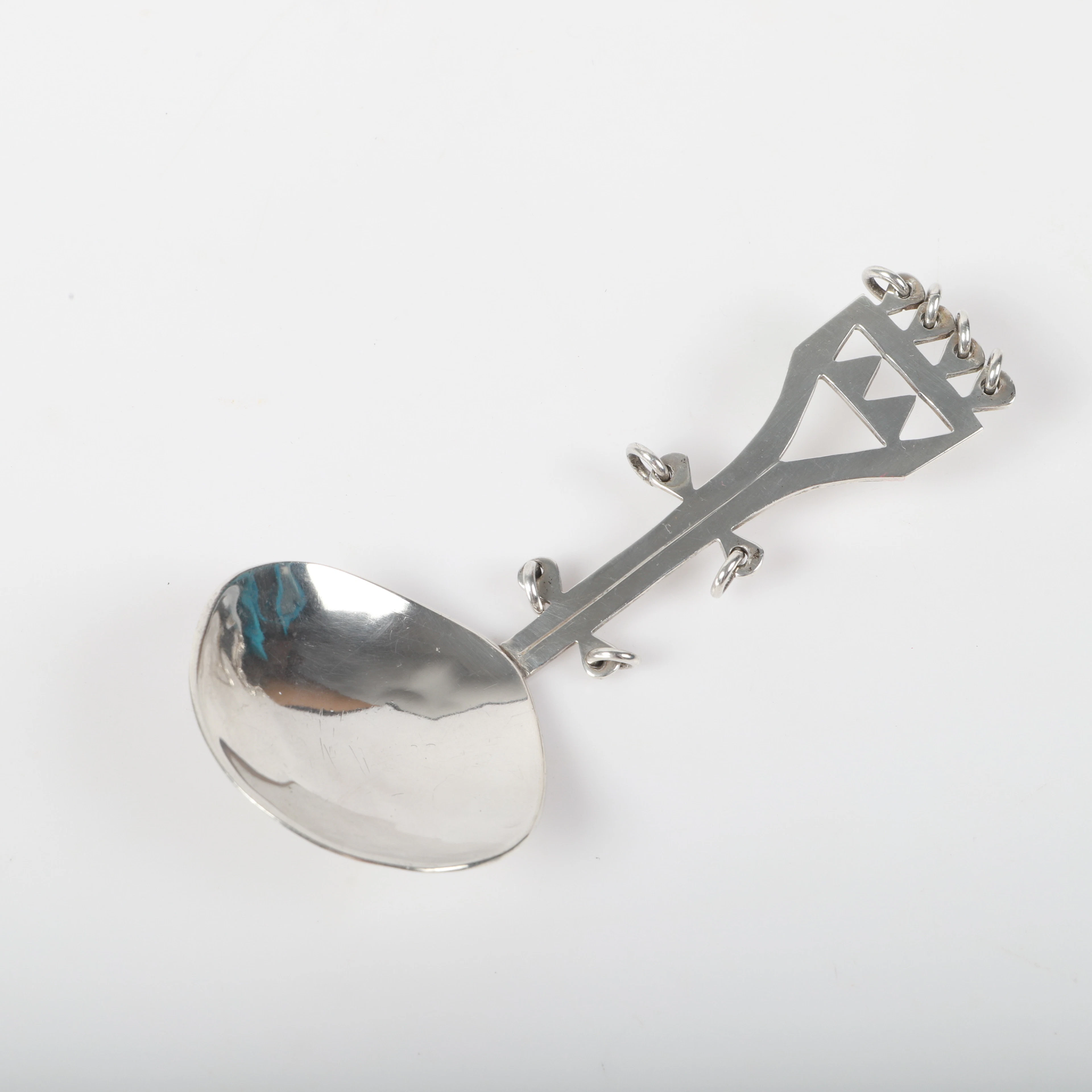 FRANK JUHLS. Supsked, silver, Kautokeino, Norge.