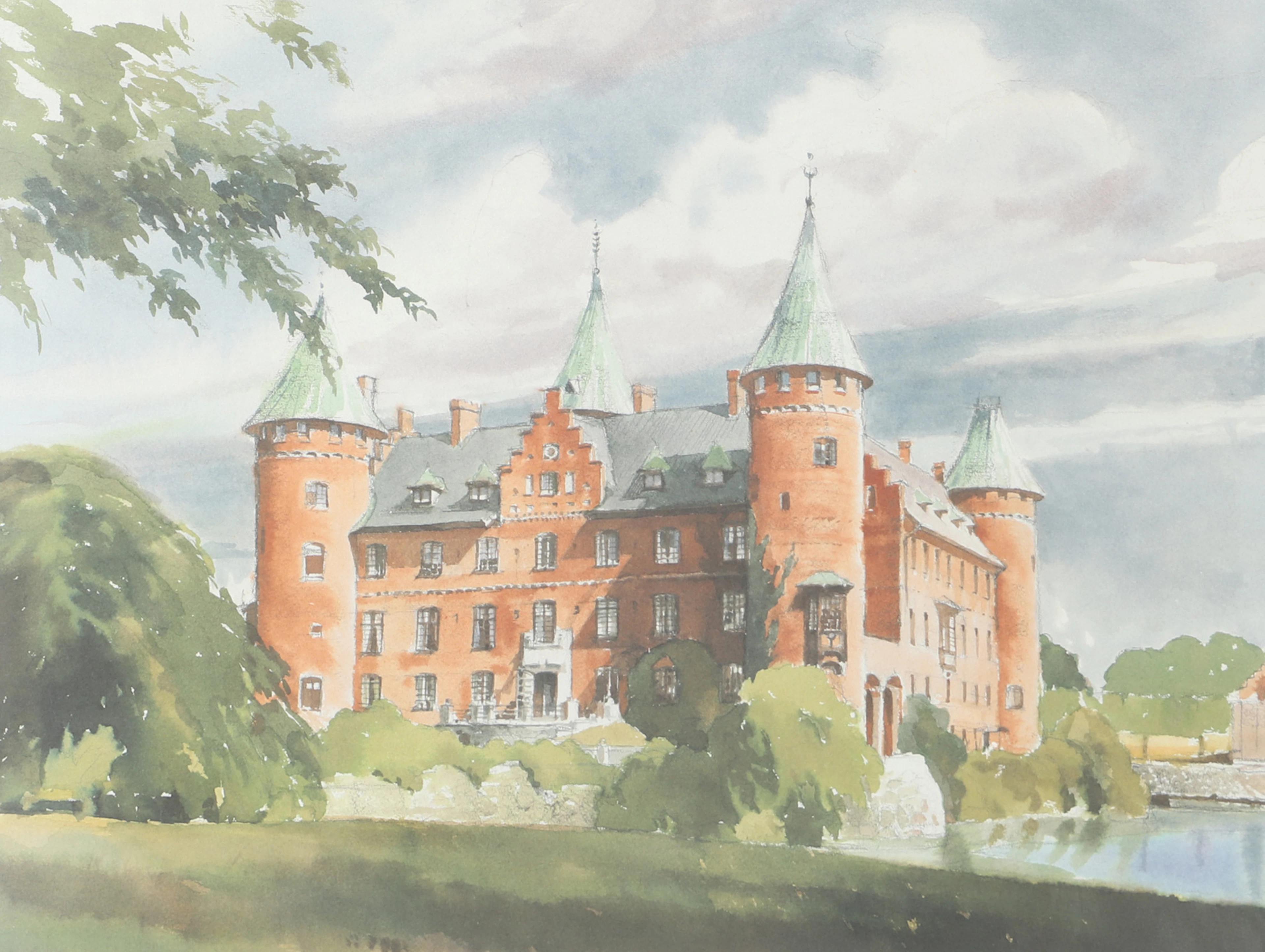 TRYCK, Trolleholms slott, Eric Lilius.