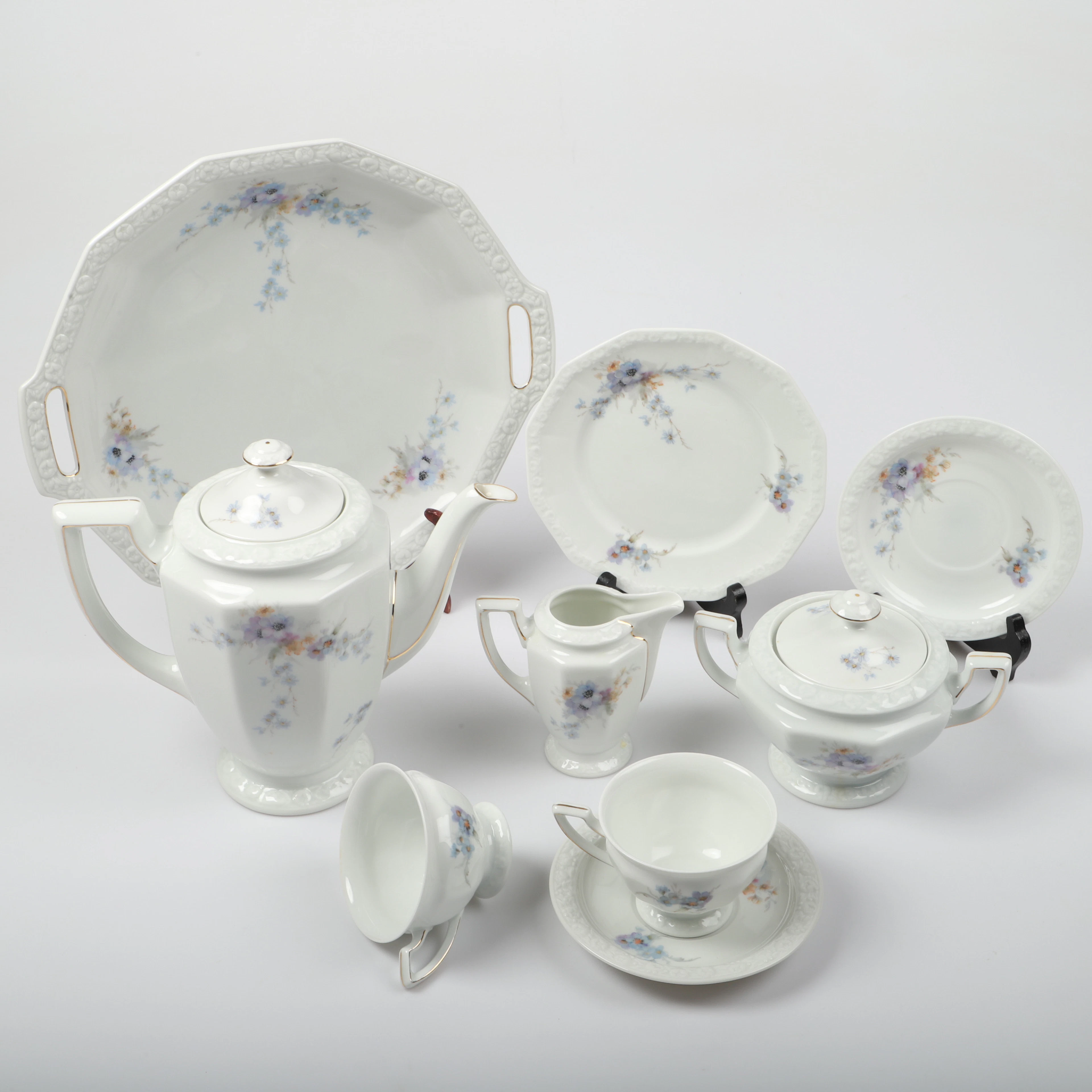 KAFFESERVIS, 51 delar, "Maria", Rosenthal.