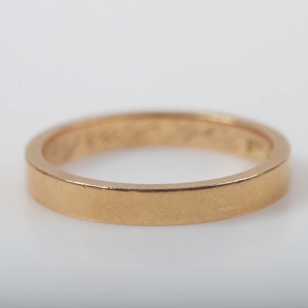 Ring, 18 K guld/vitguld med briljantslipade diamanter.