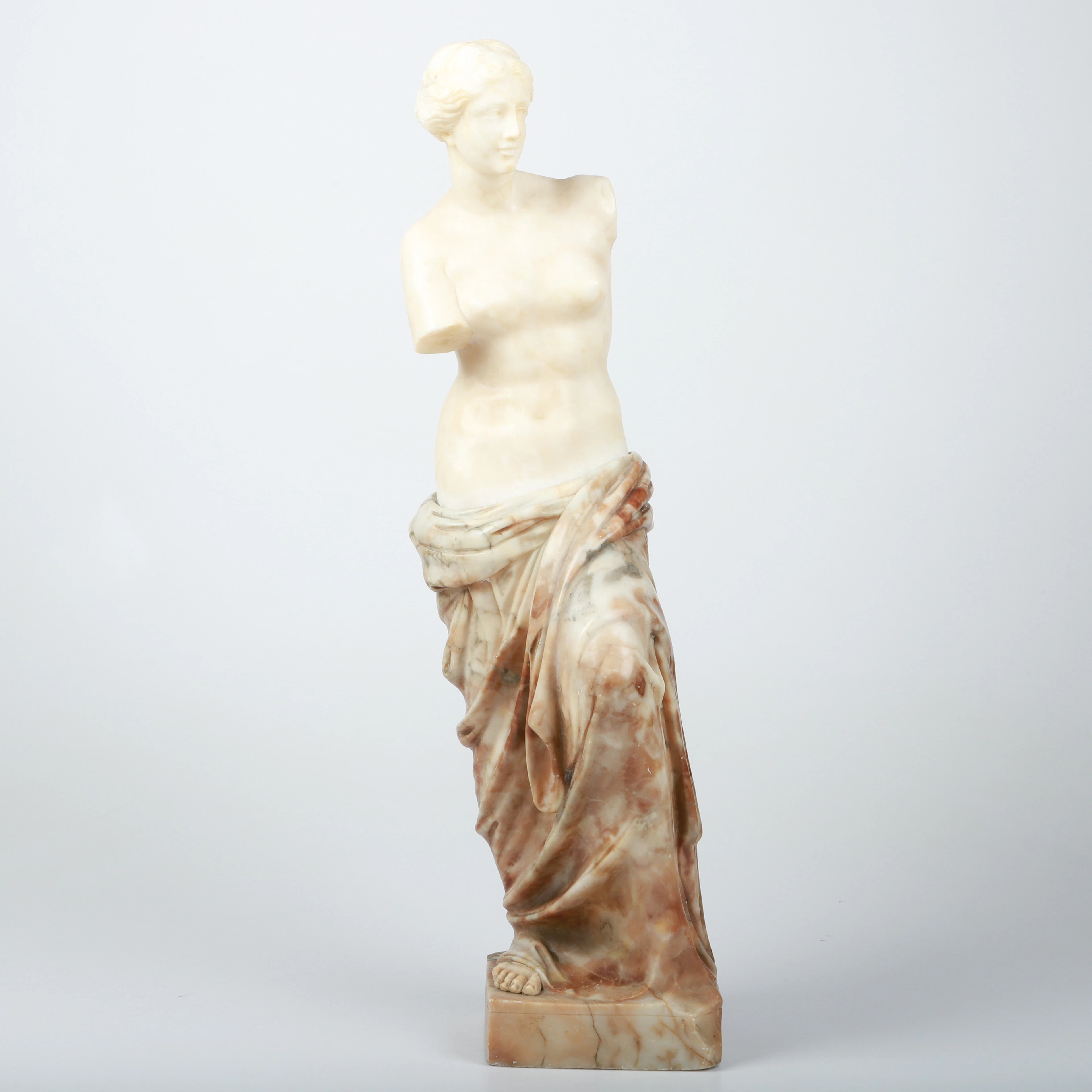 SKULPTUR, "Venus de Milo", marmor, 1900-tal.
