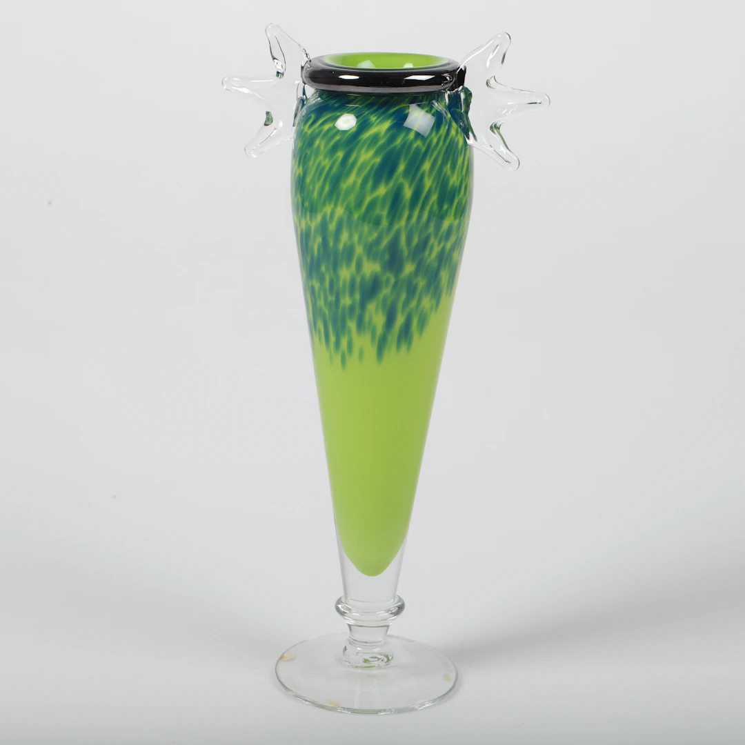 ANNA ÖRNBERG. Vas, "Flax", glas, Strömbergshyttan.