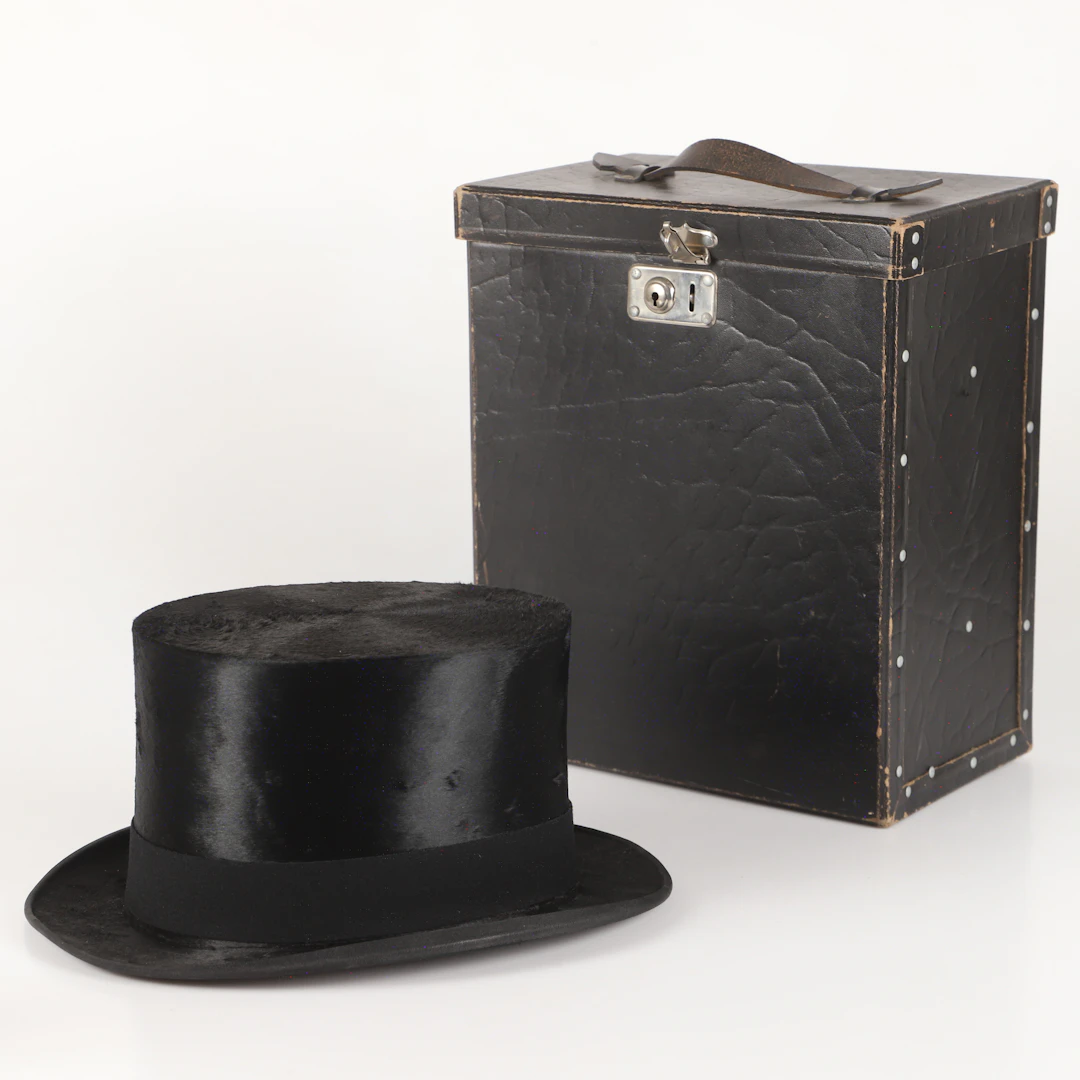 CYLINDERHATT, i ask, 1900-tal.