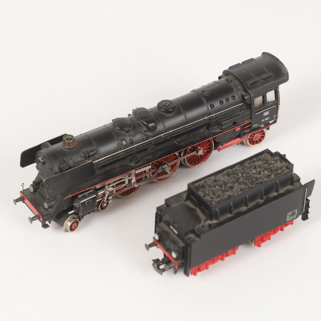 ÅNGLOK MED TENDER, Märklin, Tyskland.