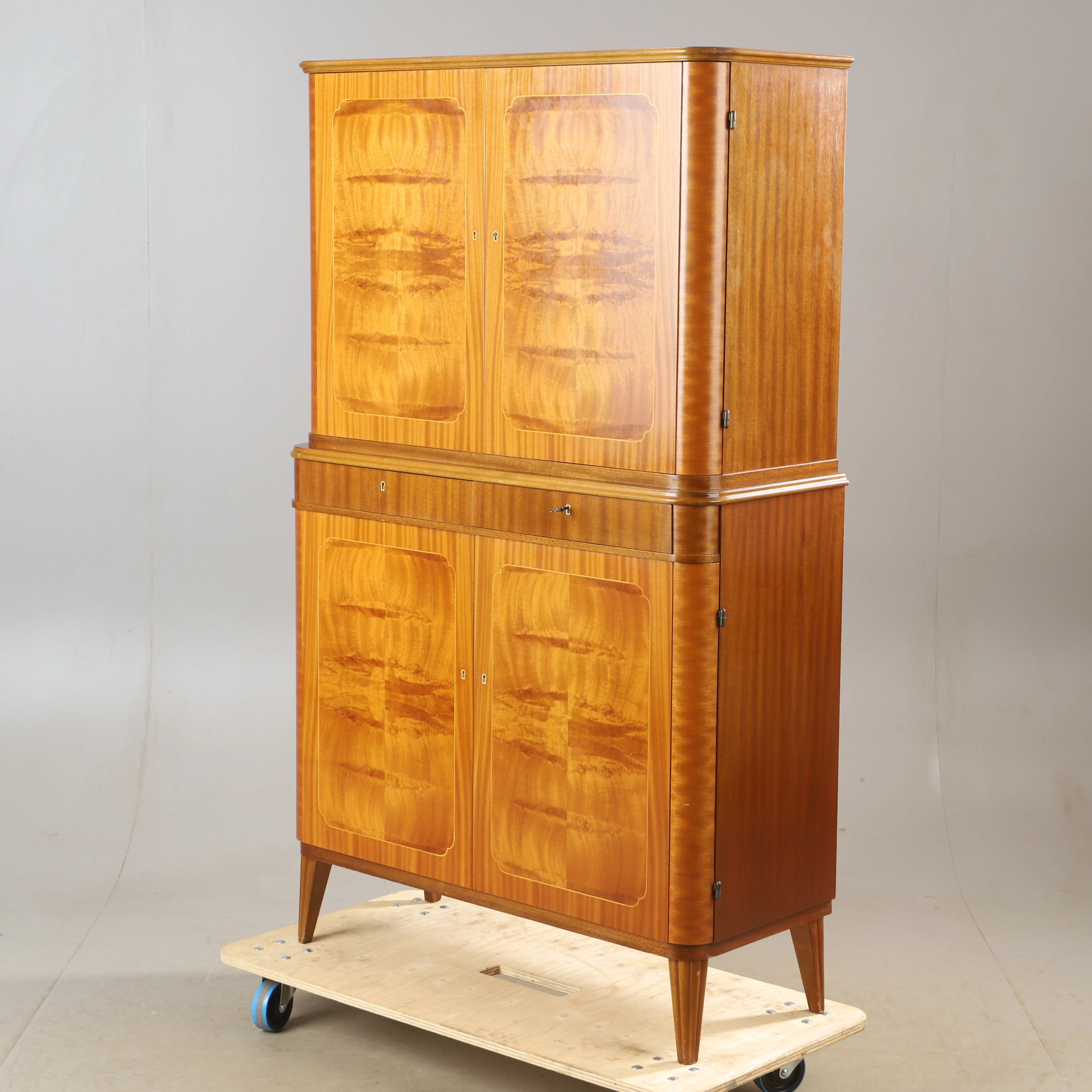SKÅP, mahogny, Swedish modern, 1940-tal.