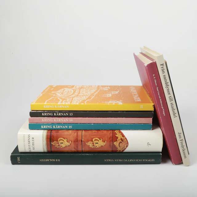 BÖCKER, 9 band, bl.a. Helsingborgslitteratur.