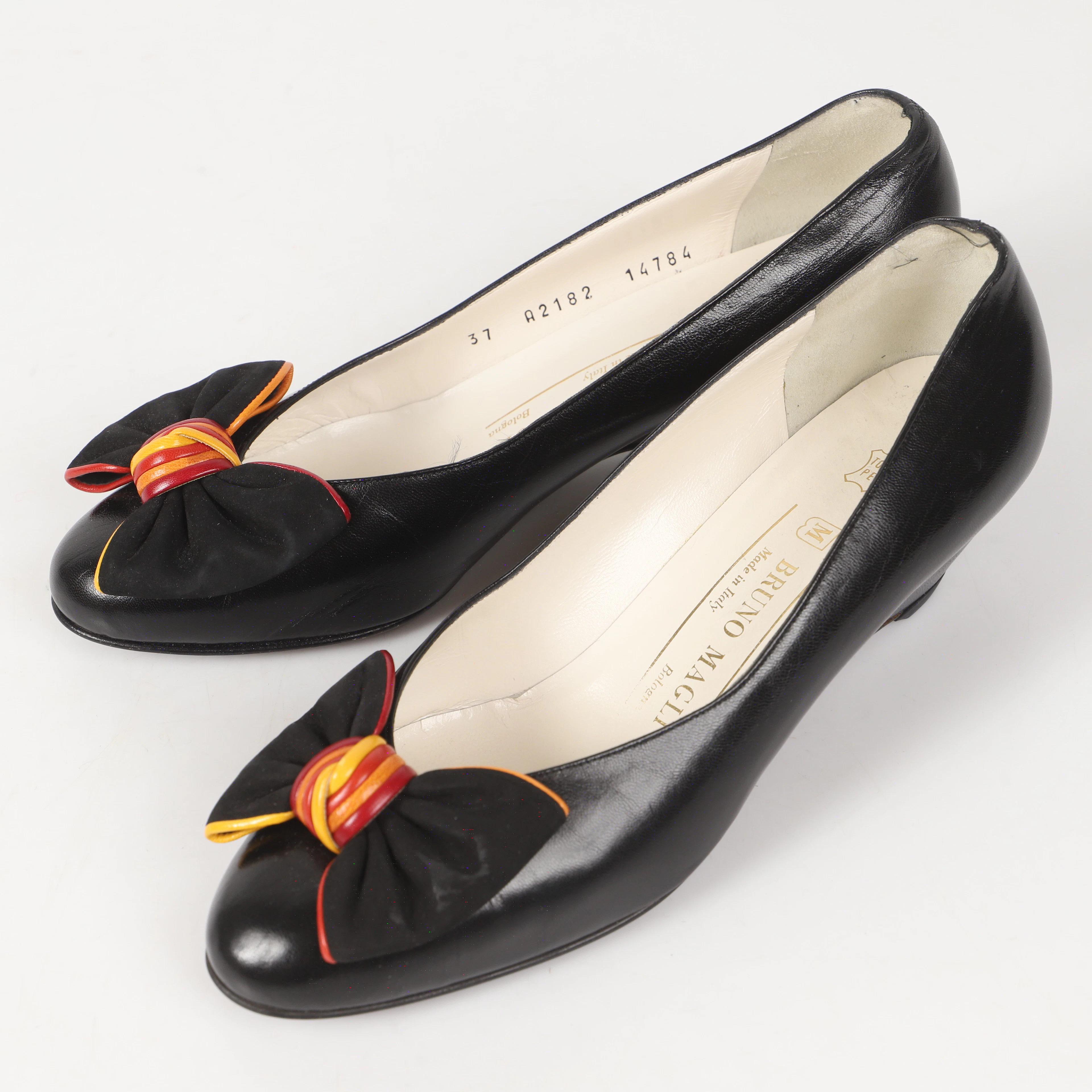 PUMPS, skinn, Bruno Magli, Italien.