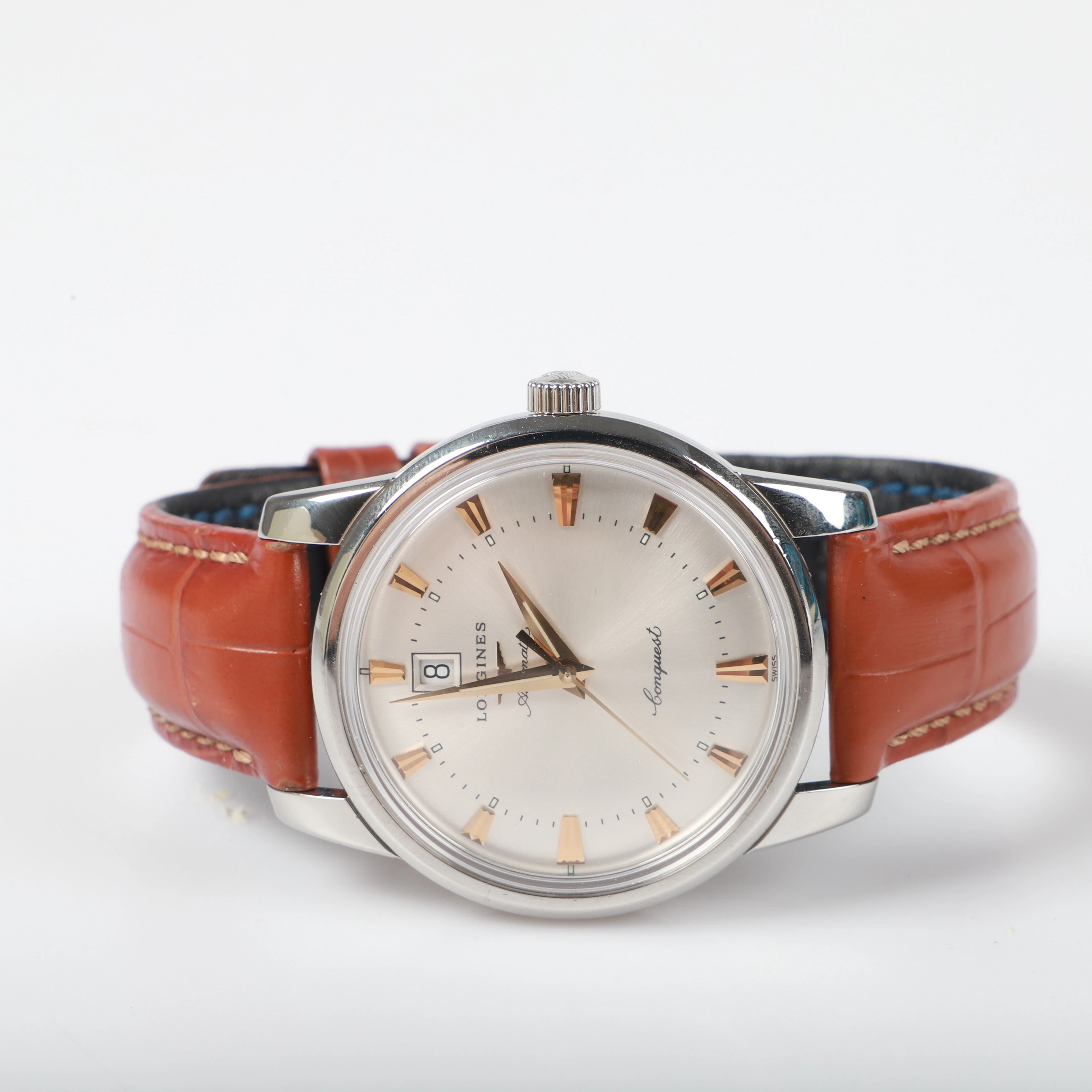 LONGINES. Armbandsur, Conquest Automatic, stål.