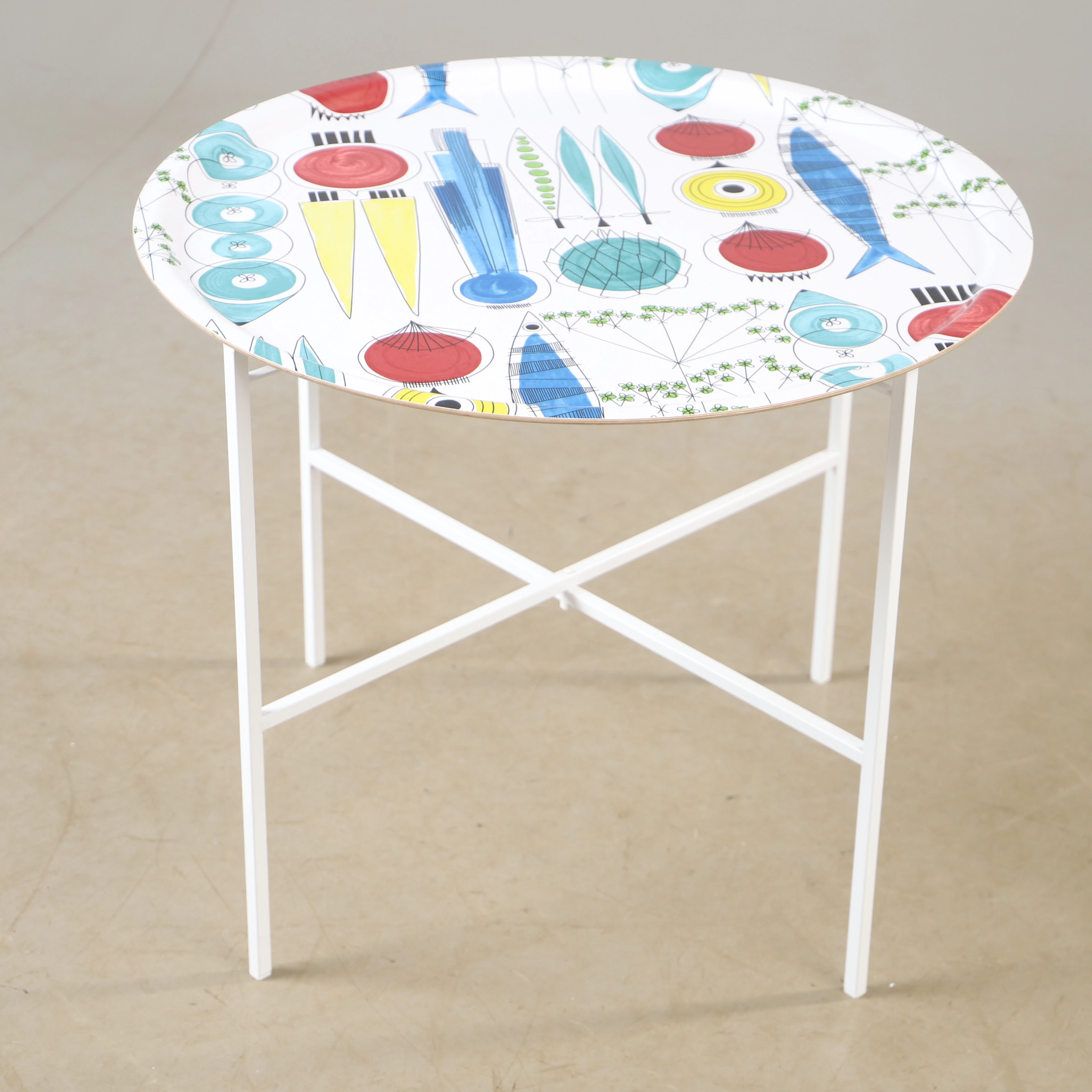 BRICKBORD, med motiv "Picknick" av Marianne Westman, Almedahls.