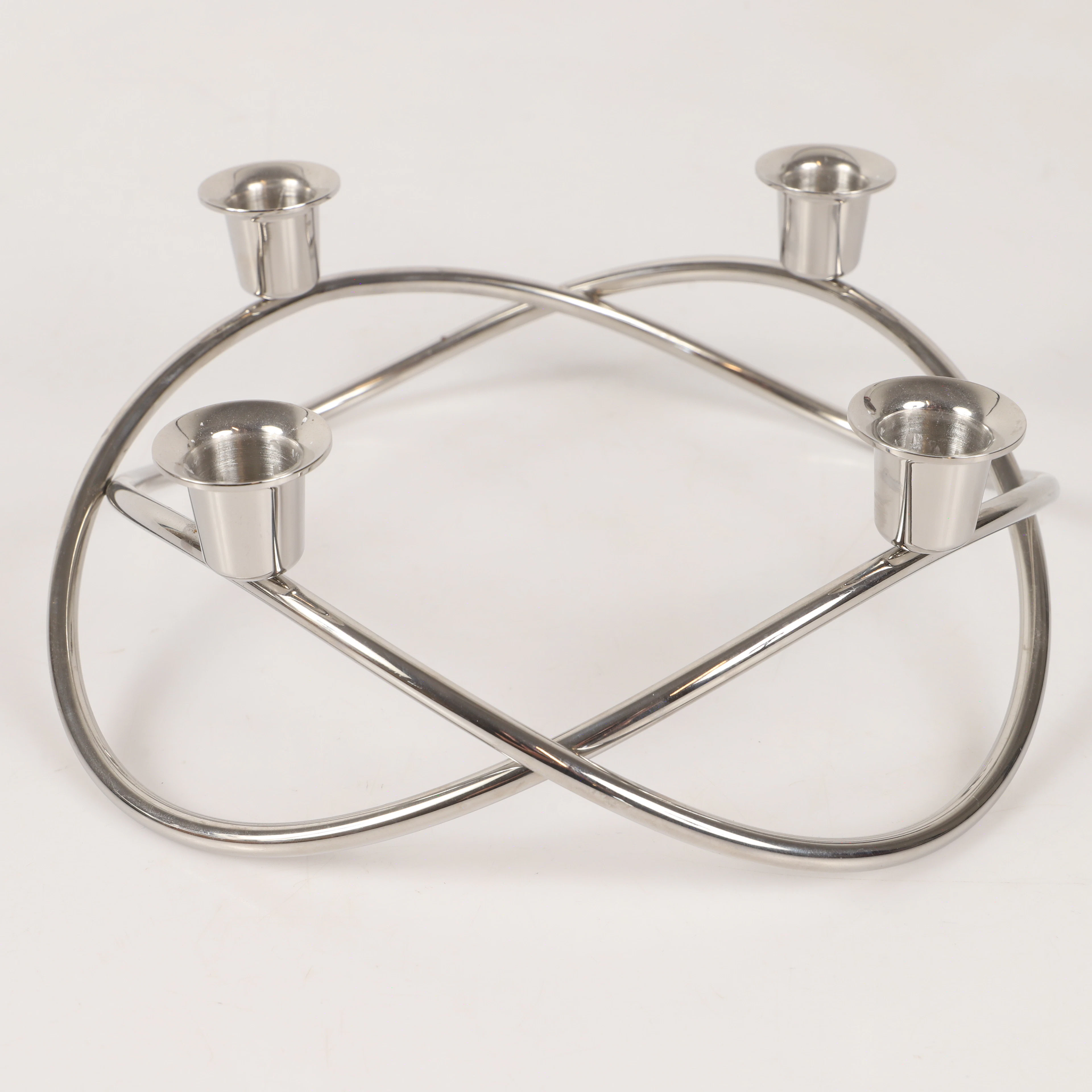 MARIA BERNTSEN. Ljusstake, "Season", stål, Georg Jensen, Danmark.