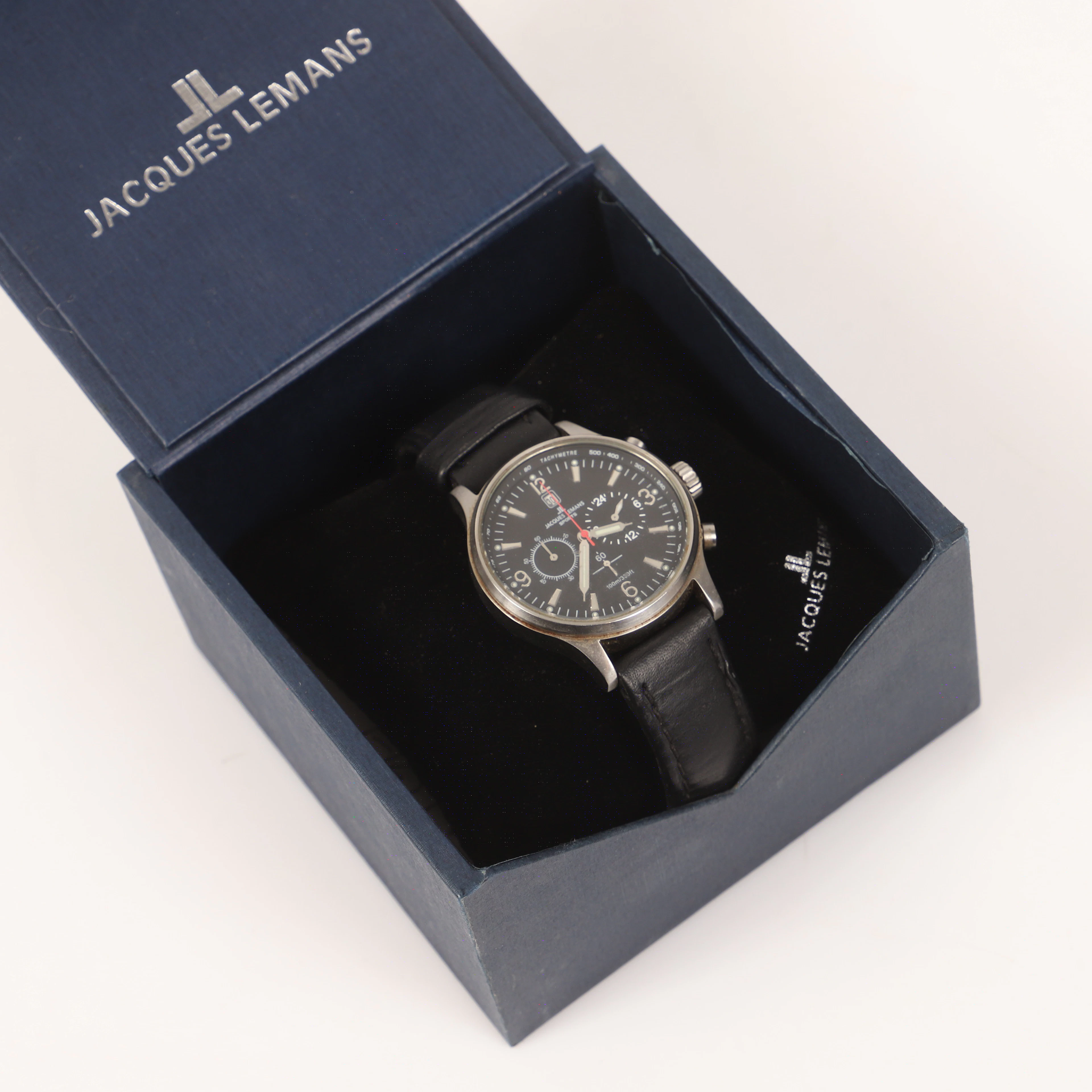 ARMBANDSUR, Jacques Lemans, Sports, 1-1259, stål.