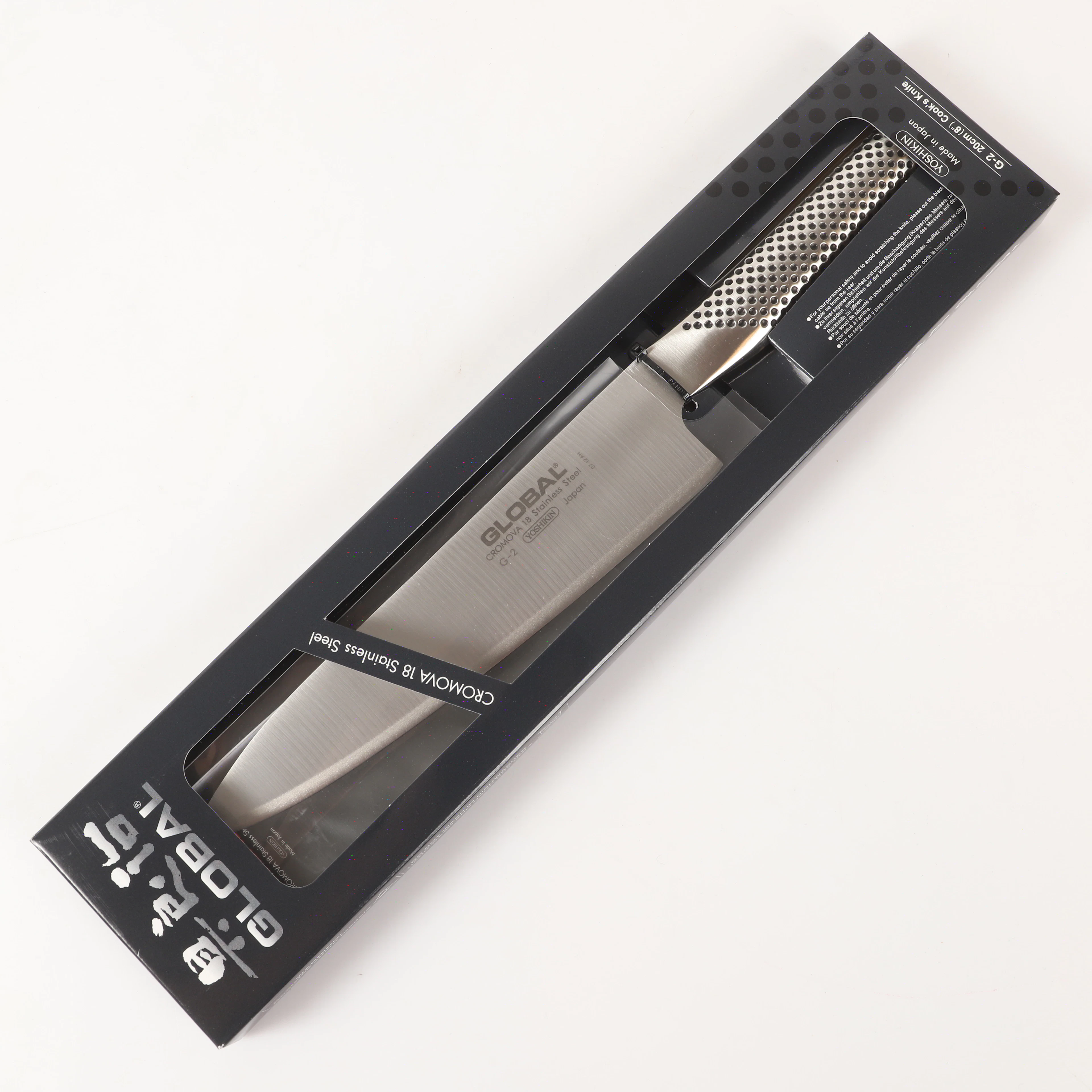 KNIV, "G-2", rostfritt stål, Global, Japan.