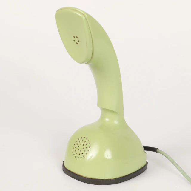 TELEFON, Kobra/Ericofon, grön, LM Ericsson.