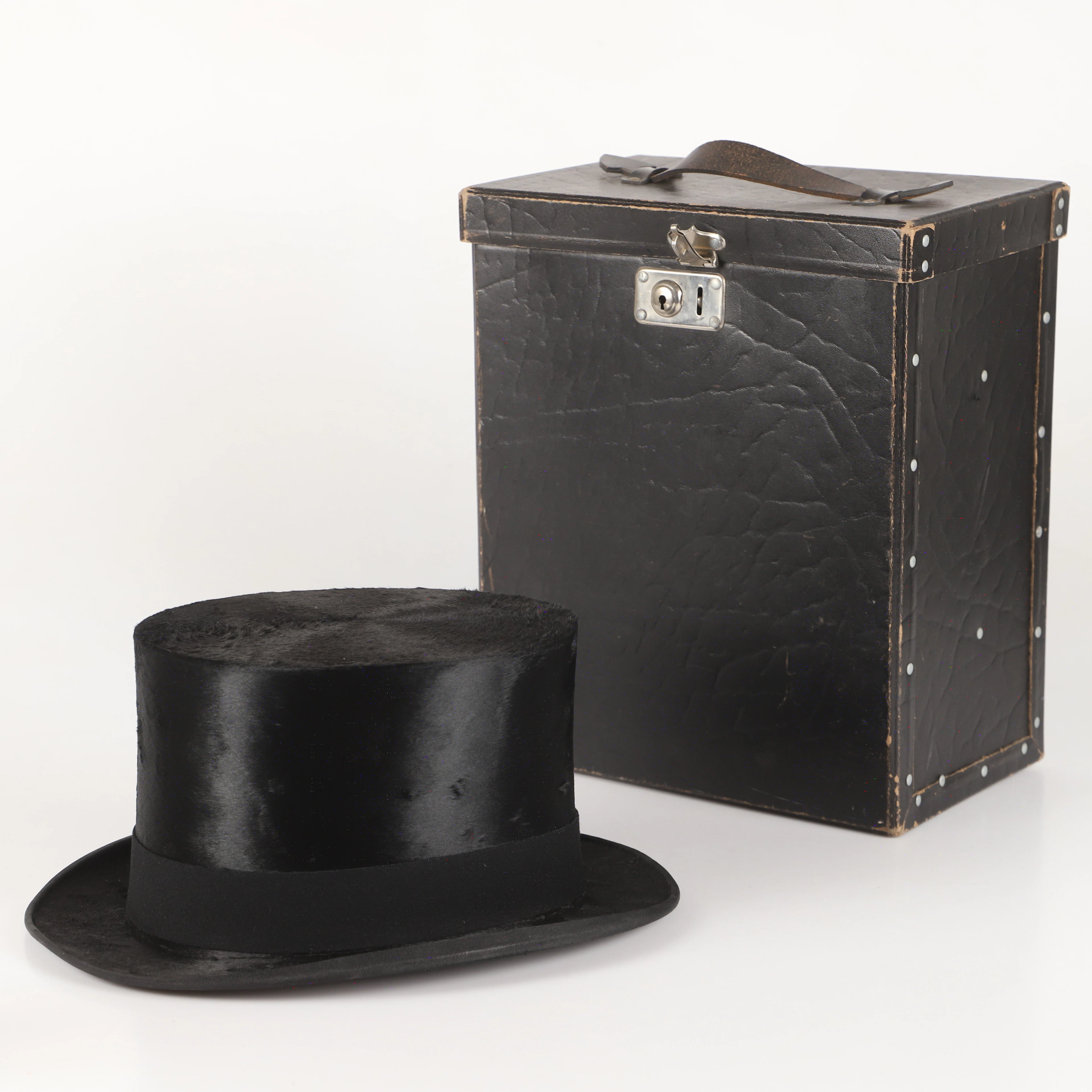 CYLINDERHATT, i ask, 1900-tal.