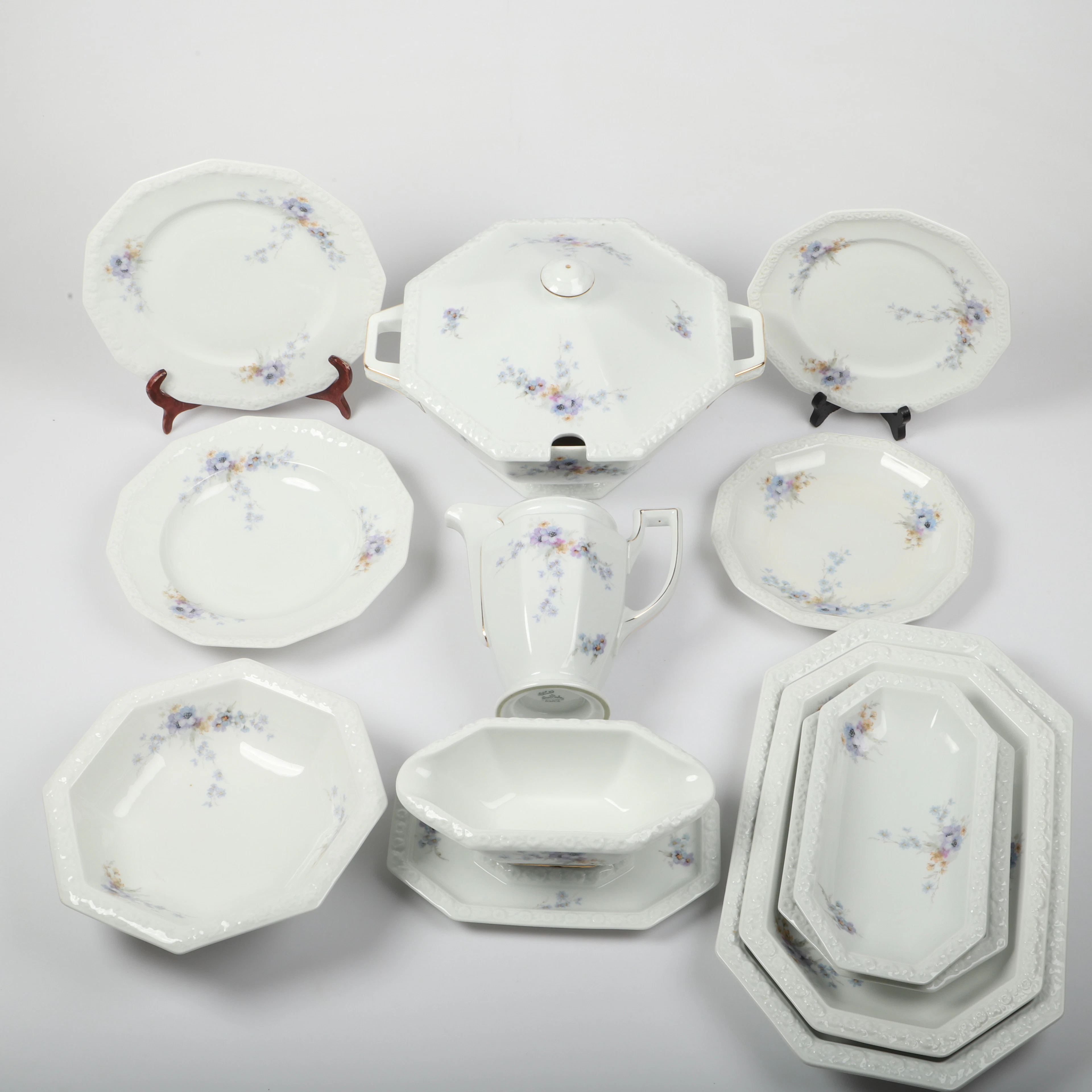 MATSERVIS, 59 delar, "Maria", Rosenthal.