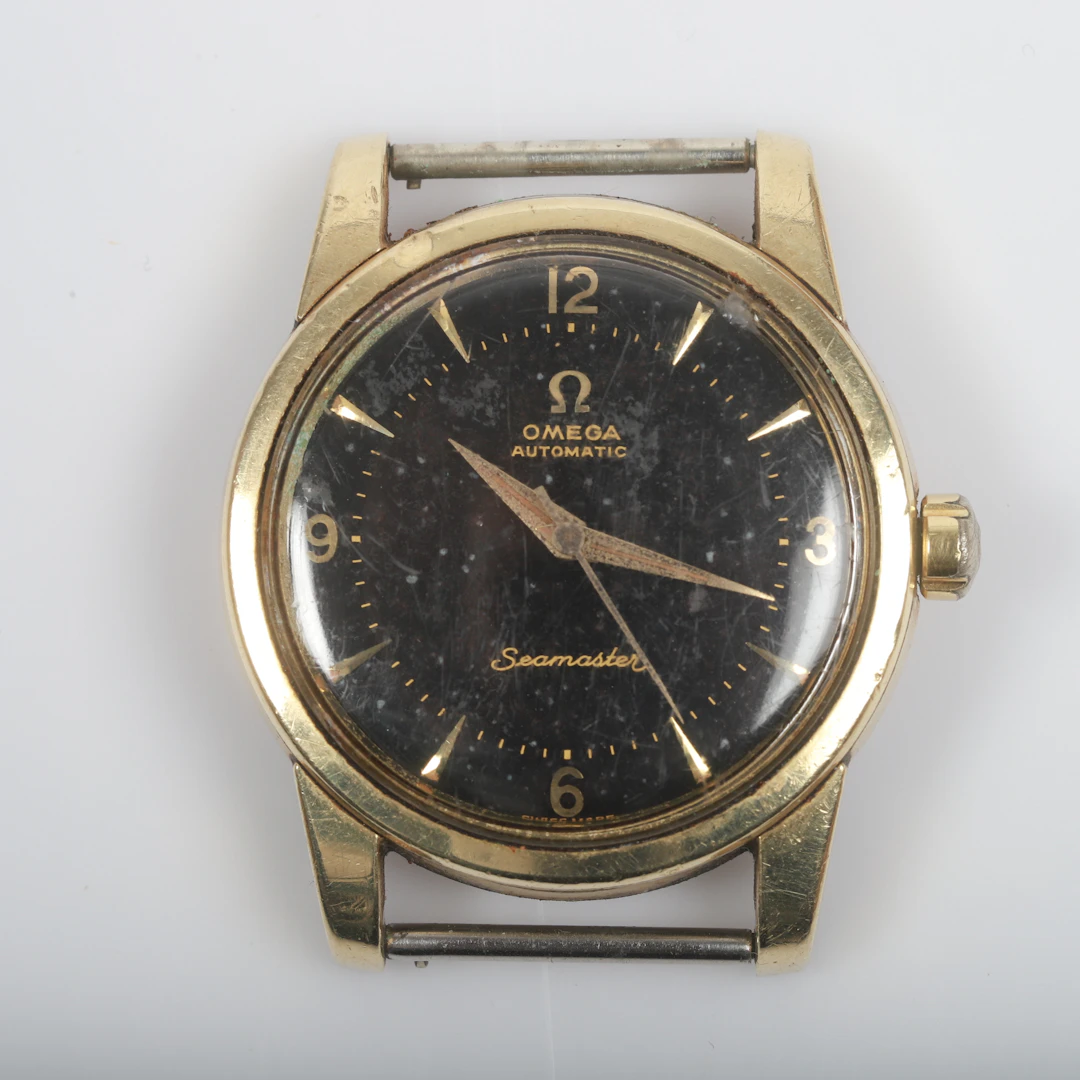 ARMBANDSUR, Omega Seamaster Automatic, förgyllt stål.