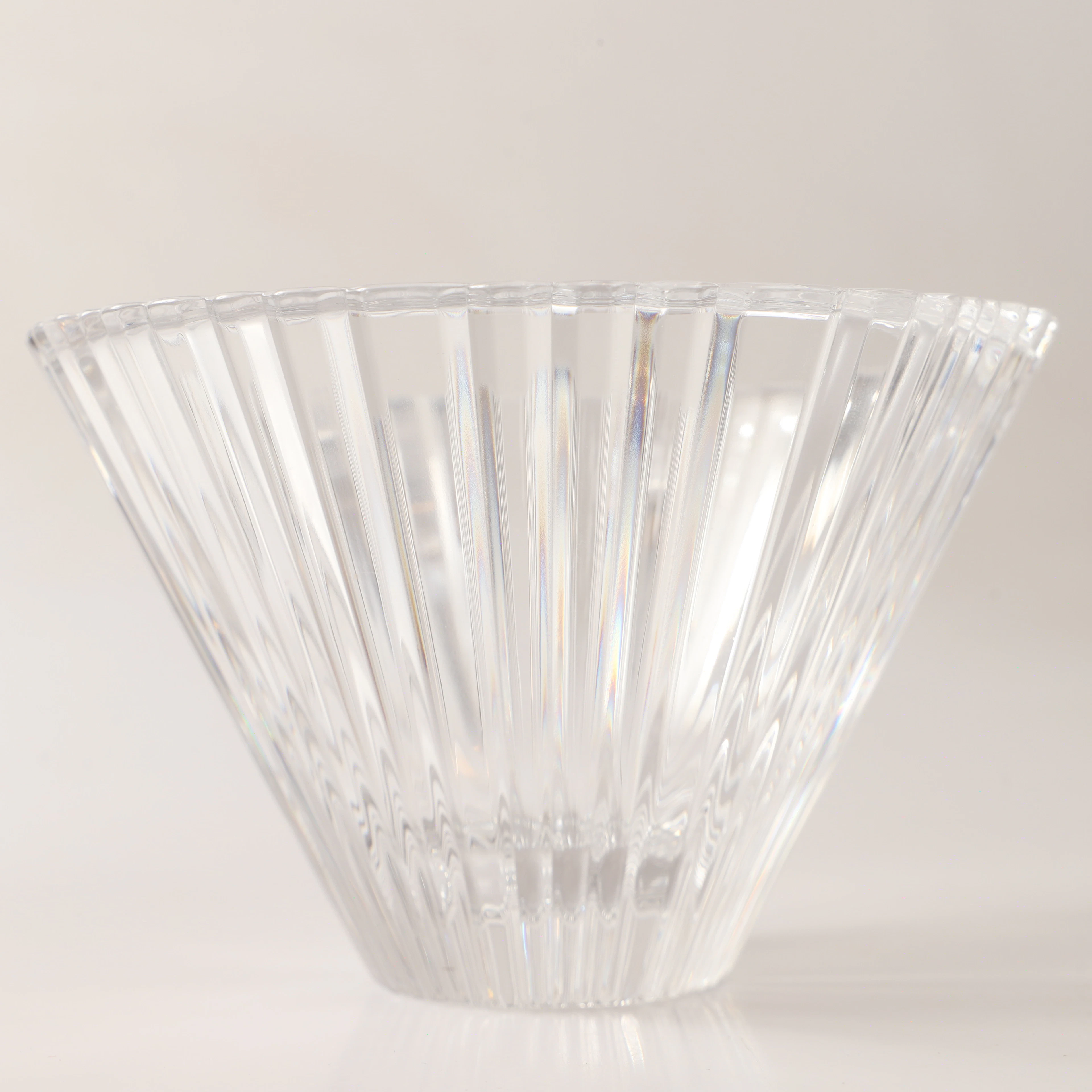 ANNE NILSSON. Skål, "Carat", glas, Orrefors.
