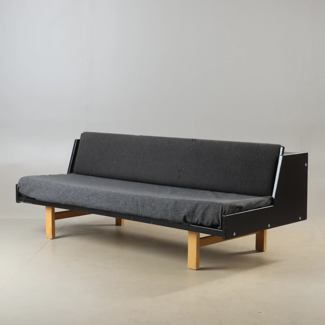 HANS J WEGNER. Dagbädd, modell GE258, ek, Getama, Danmark.