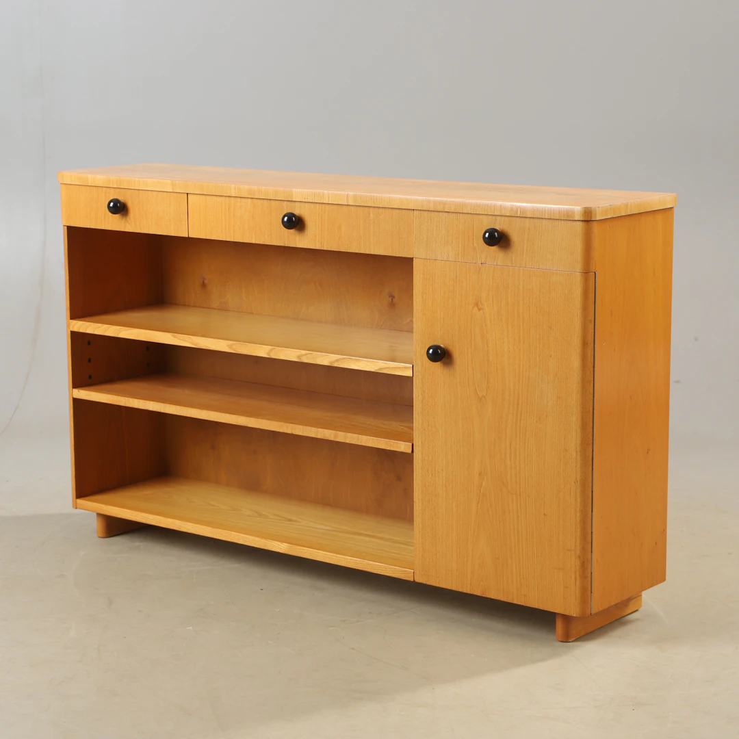 BOKHYLLA, alm, Swedish modern, 1940-tal.