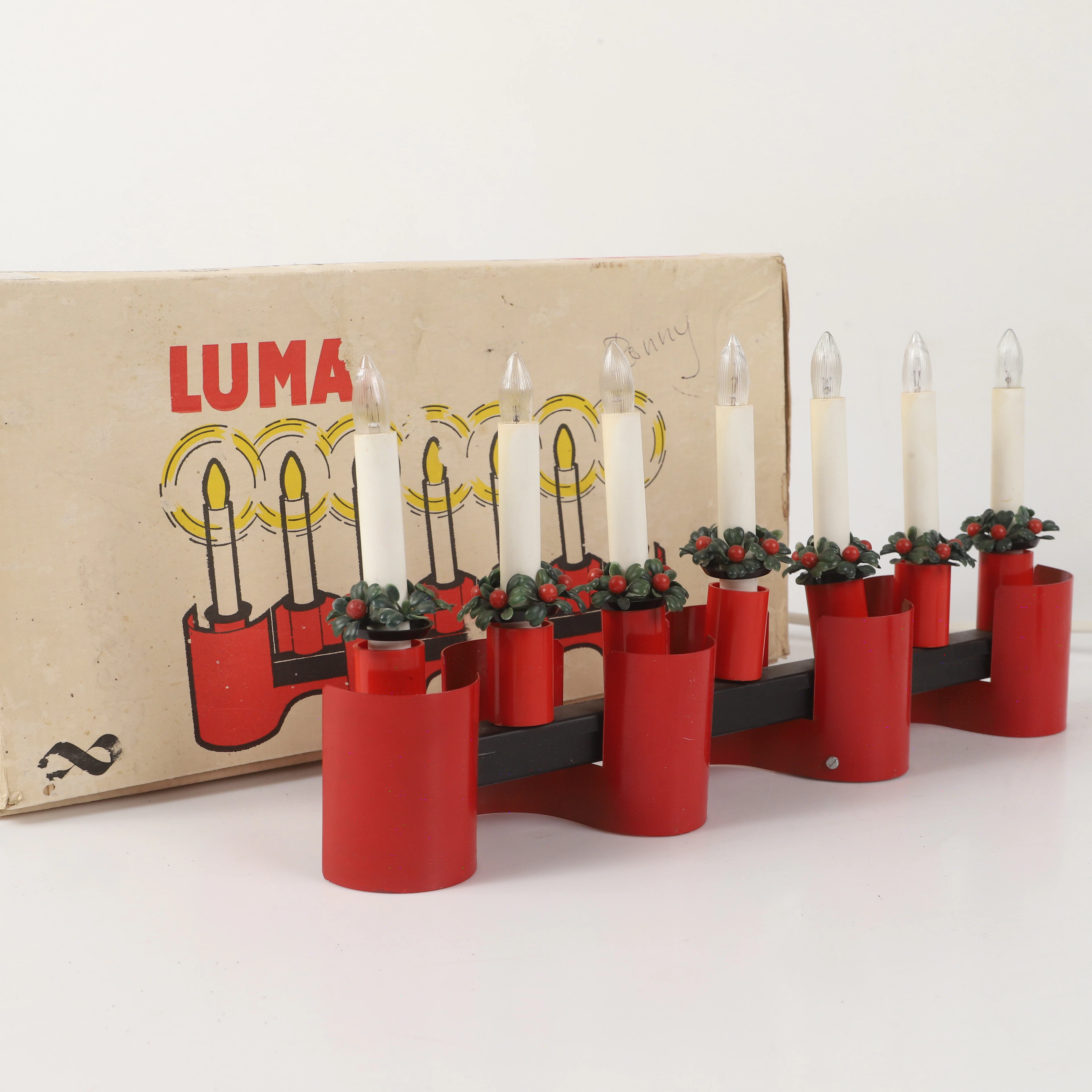 ADVENTSLJUSSTAKE, modell 188, metall/plast, Luma.