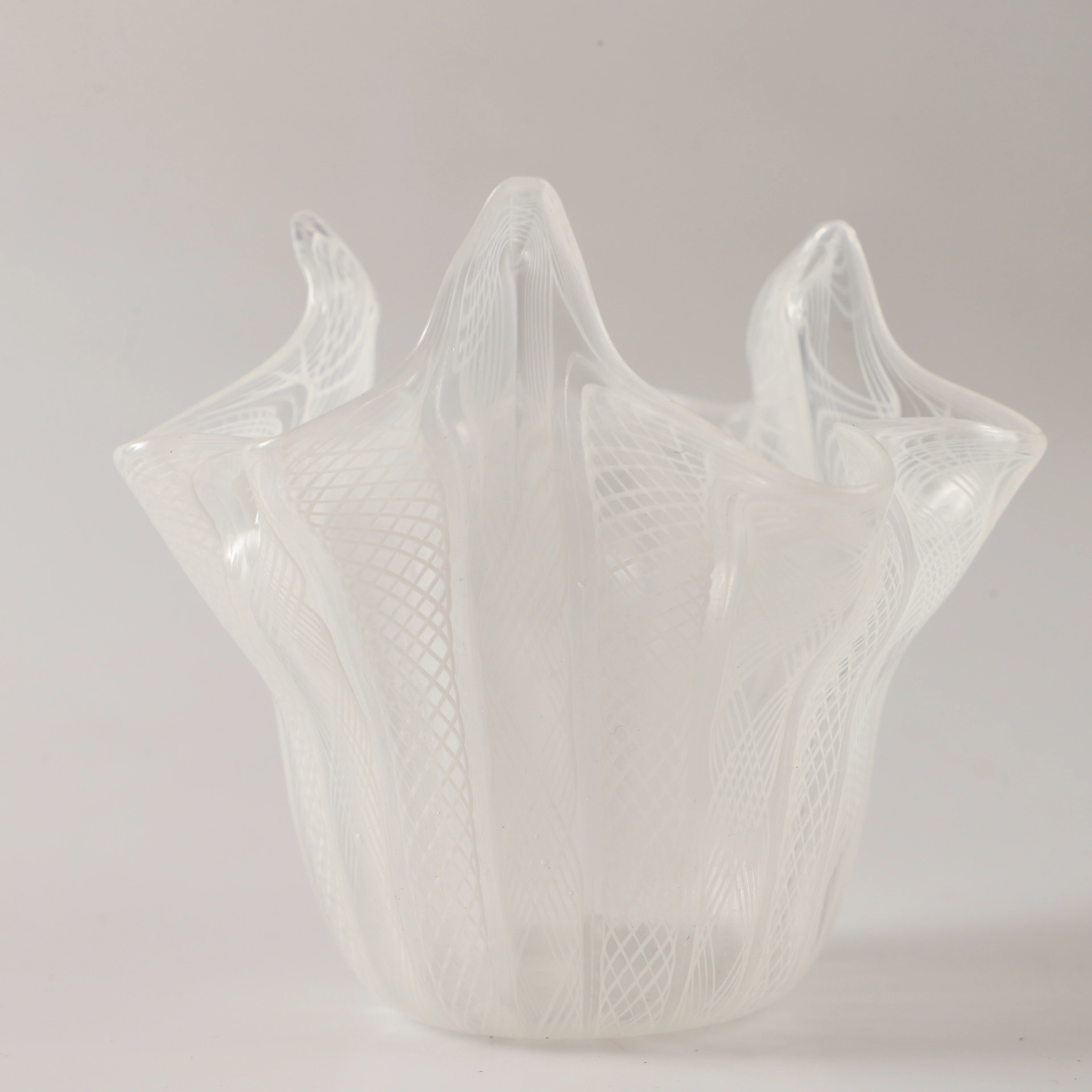 ÄSDUKSVAS, konstglas, Murano, Italien.