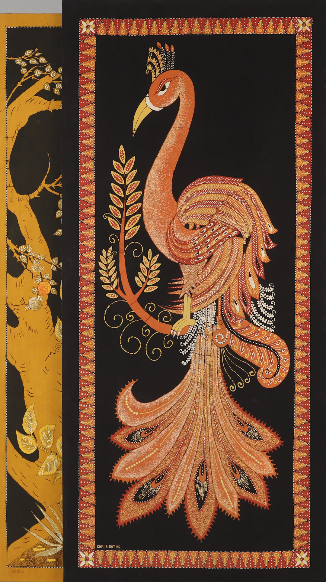 BATIKTAVLOR, 2 stycken, Kapila Batik.