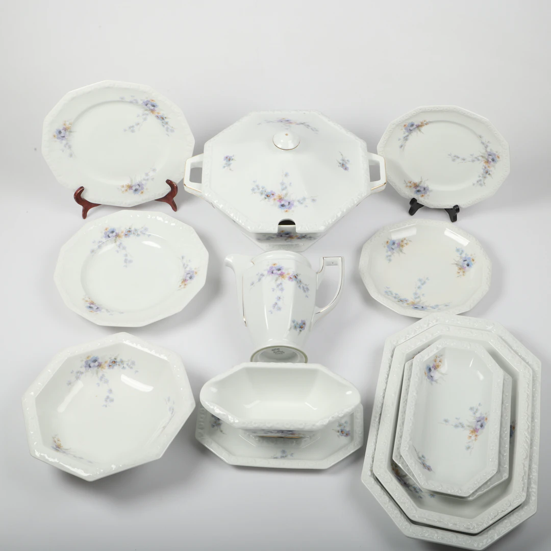 MATSERVIS, 59 delar, "Maria", Rosenthal.