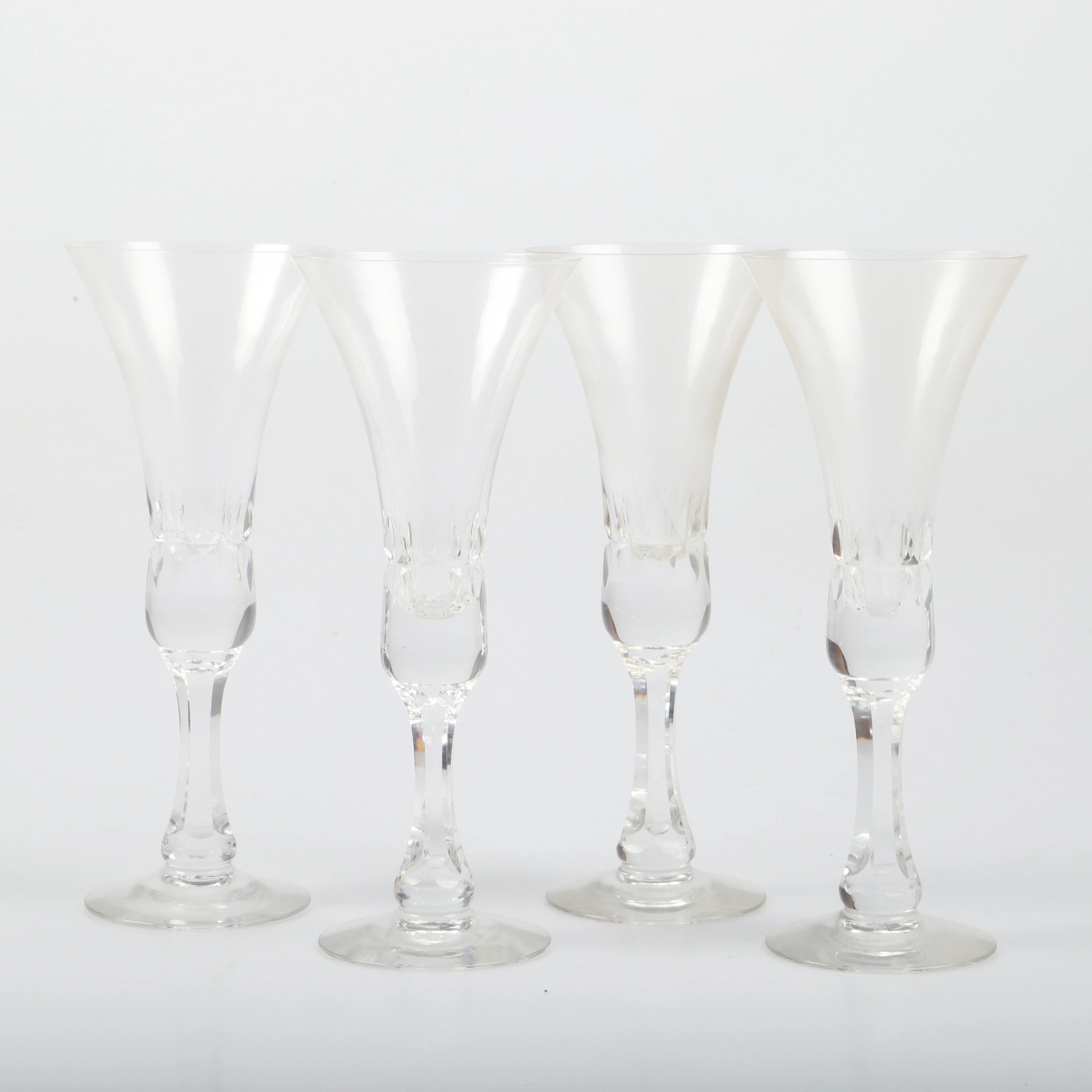 GÖRAN WÄRFF. Champagneglas, 4 stycken, "Prince", Kosta.