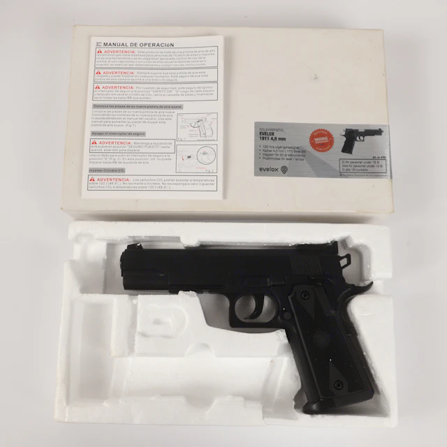 KOLSYREPISTOL, Evelox, 1911.