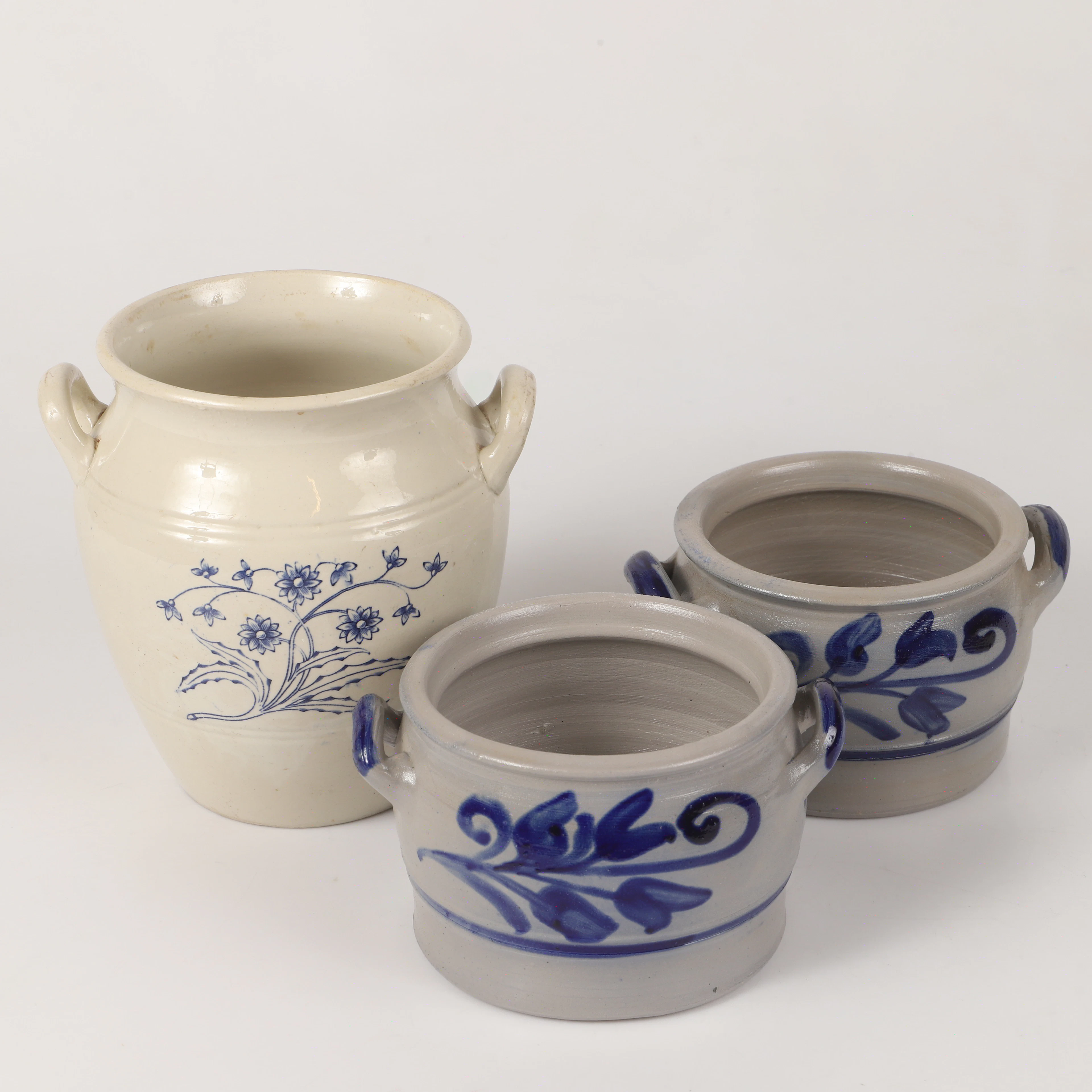 YTTERFODER, 3 stycken, keramik, bl. a. Gustafsberg.
